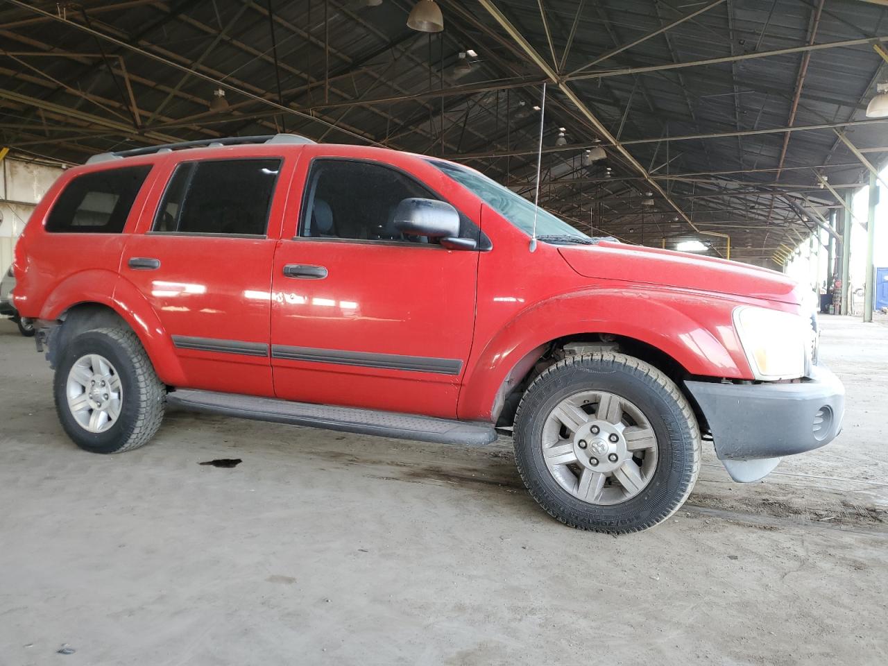 2005 Dodge Durango VIN 1D4HD38K25F585086 Copart auction photo, rear end / undercarriage damage thumbnail 4