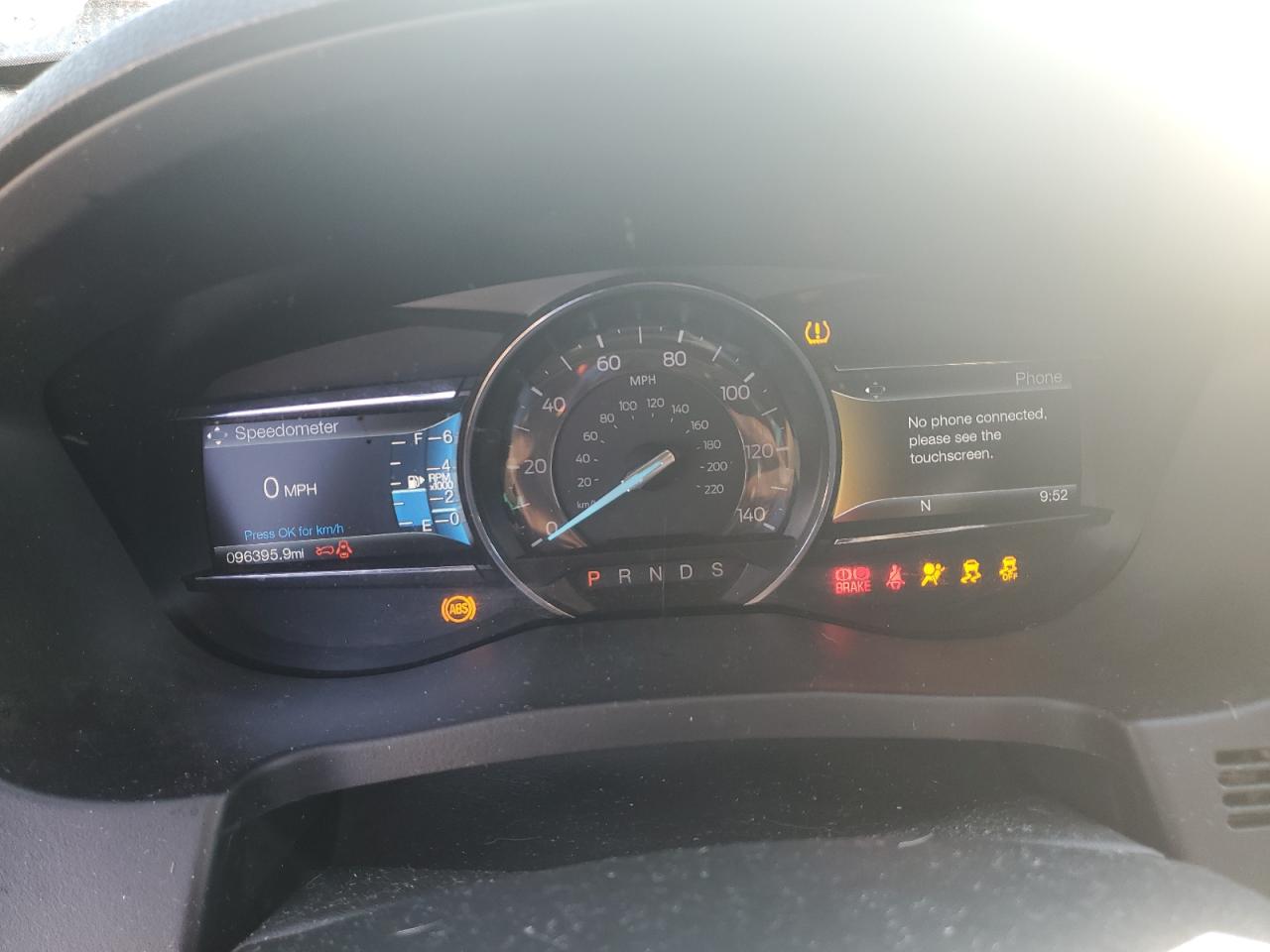 2017 Ford Explorer VIN 1FM5K8D83HGD52115 Copart auction photo, all over / hail damage thumbnail 9