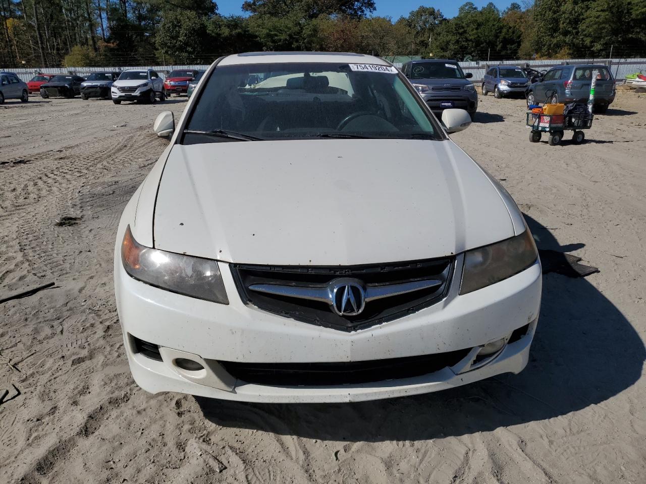 2008 Acura TSX VIN JH4CL96928C018426 Copart auction photo, rear end / all over damage thumbnail 5