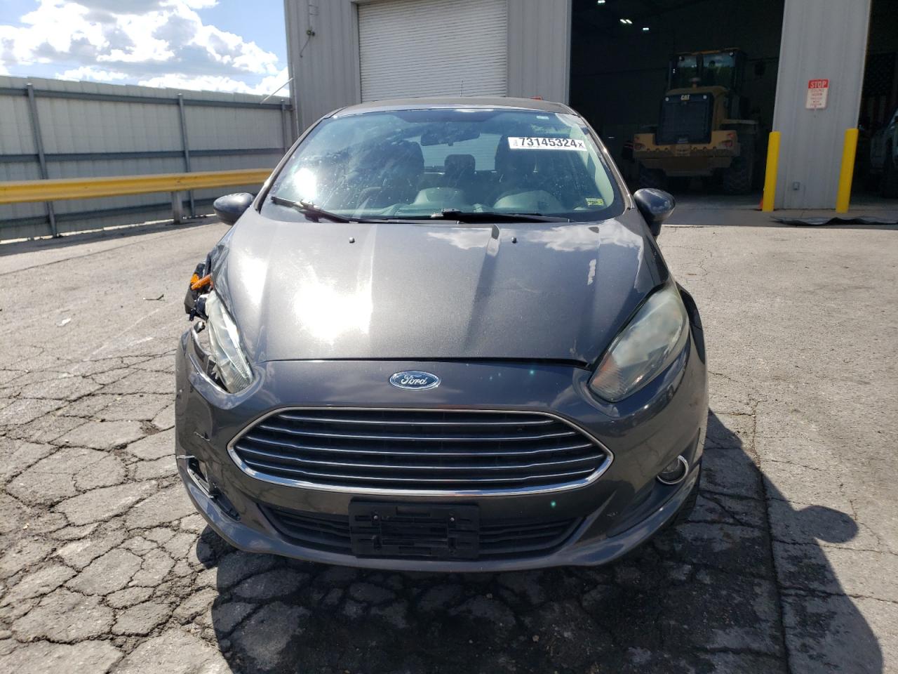 2018 Ford Fiesta VIN 3FADP4EJ6JM106429 Copart auction photo, front end / rear end damage thumbnail 5