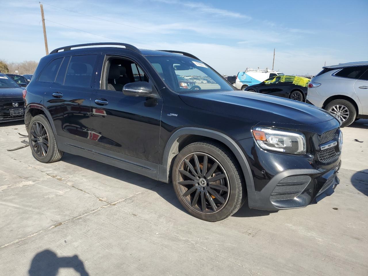 2020 Mercedes-Benz GLB VIN W1N4M4GB8LW027171 Copart auction photo, rear end damage thumbnail 4