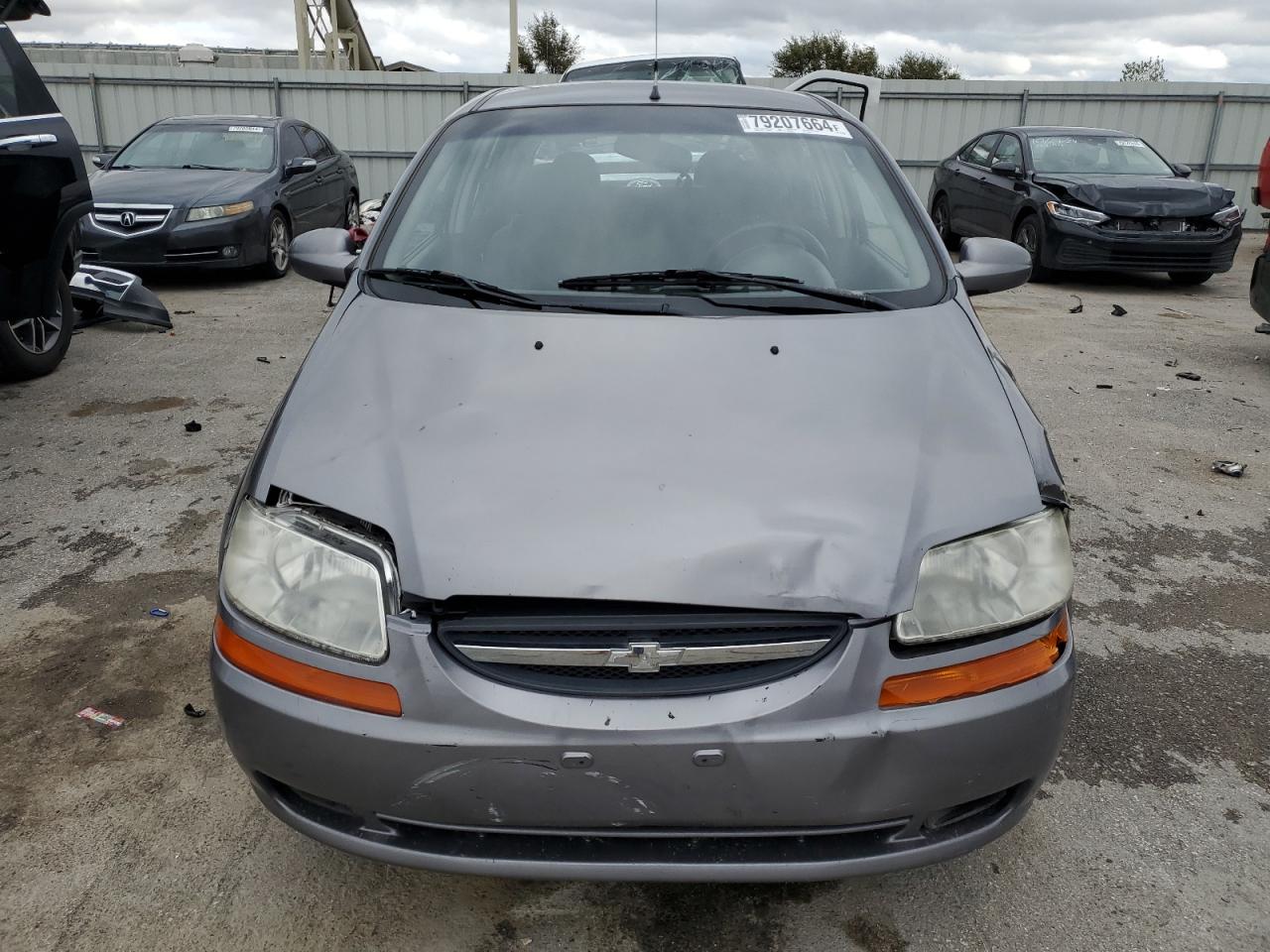 2006 Chevrolet Aveo VIN KL1TD66666B674044 Copart auction photo, front end damage thumbnail 5