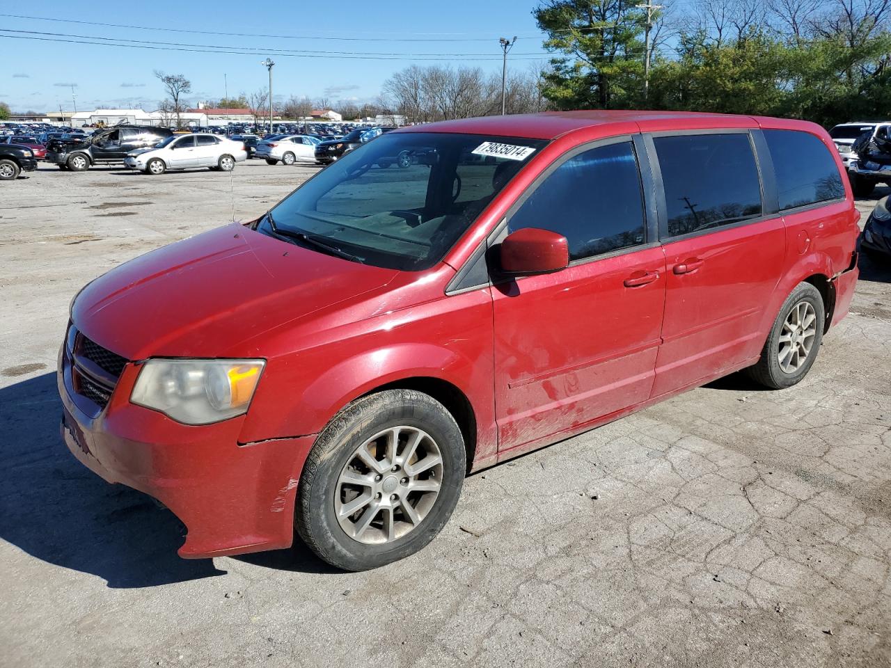 2012 Dodge Caravan VIN 2C4RDGEG1CR203547