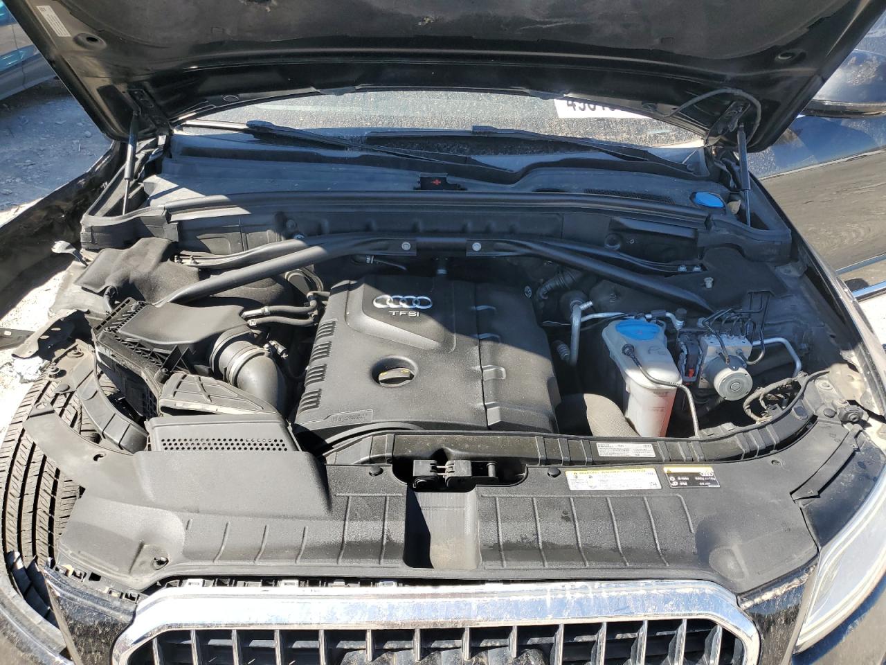 2017 Audi Q5 VIN WA1C2AFP3HA099706 Copart auction photo, front end / mechanical damage thumbnail 12
