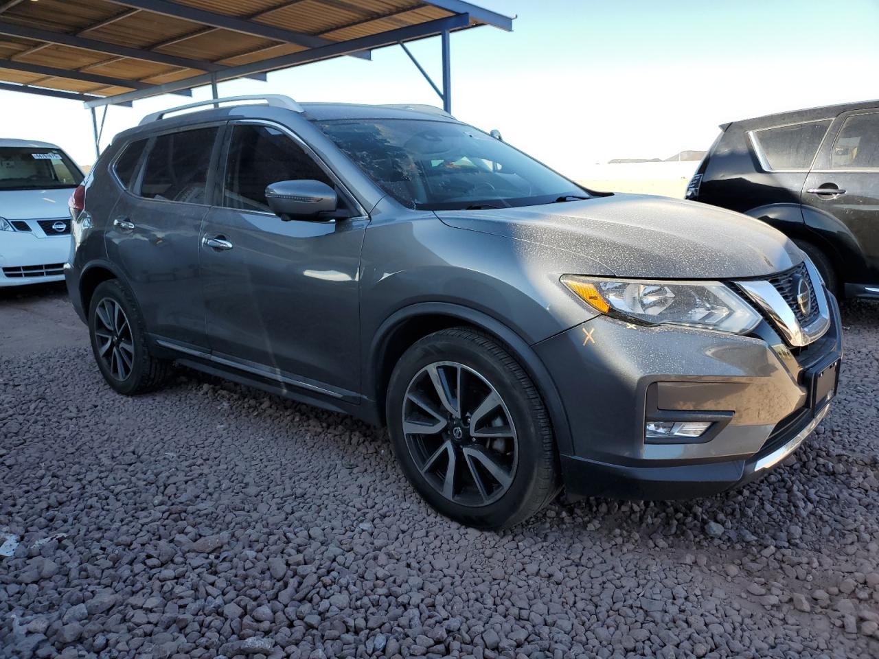 2020 Nissan Rogue VIN 5N1AT2MT7LC704366 Copart auction photo, side damage thumbnail 4