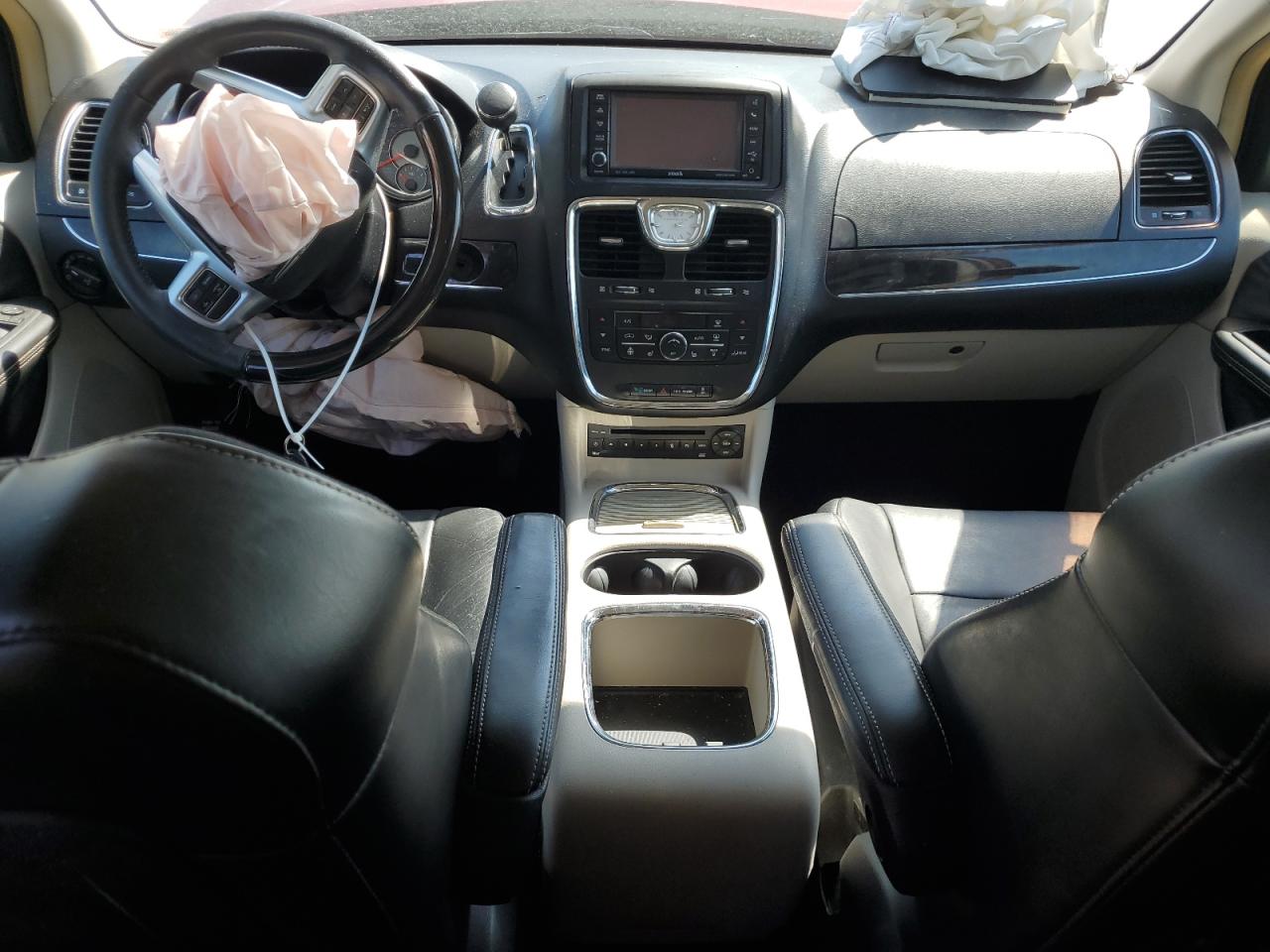 2012 Chrysler Town & Country VIN 2C4RC1GG7CR387051 Copart auction photo, front end / rear end damage thumbnail 8