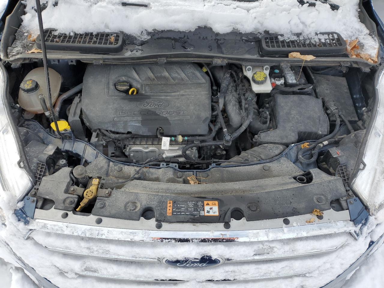 2018 Ford Escape VIN 1FMCU9GD4JUC15899 Copart auction photo, side / undercarriage damage thumbnail 12