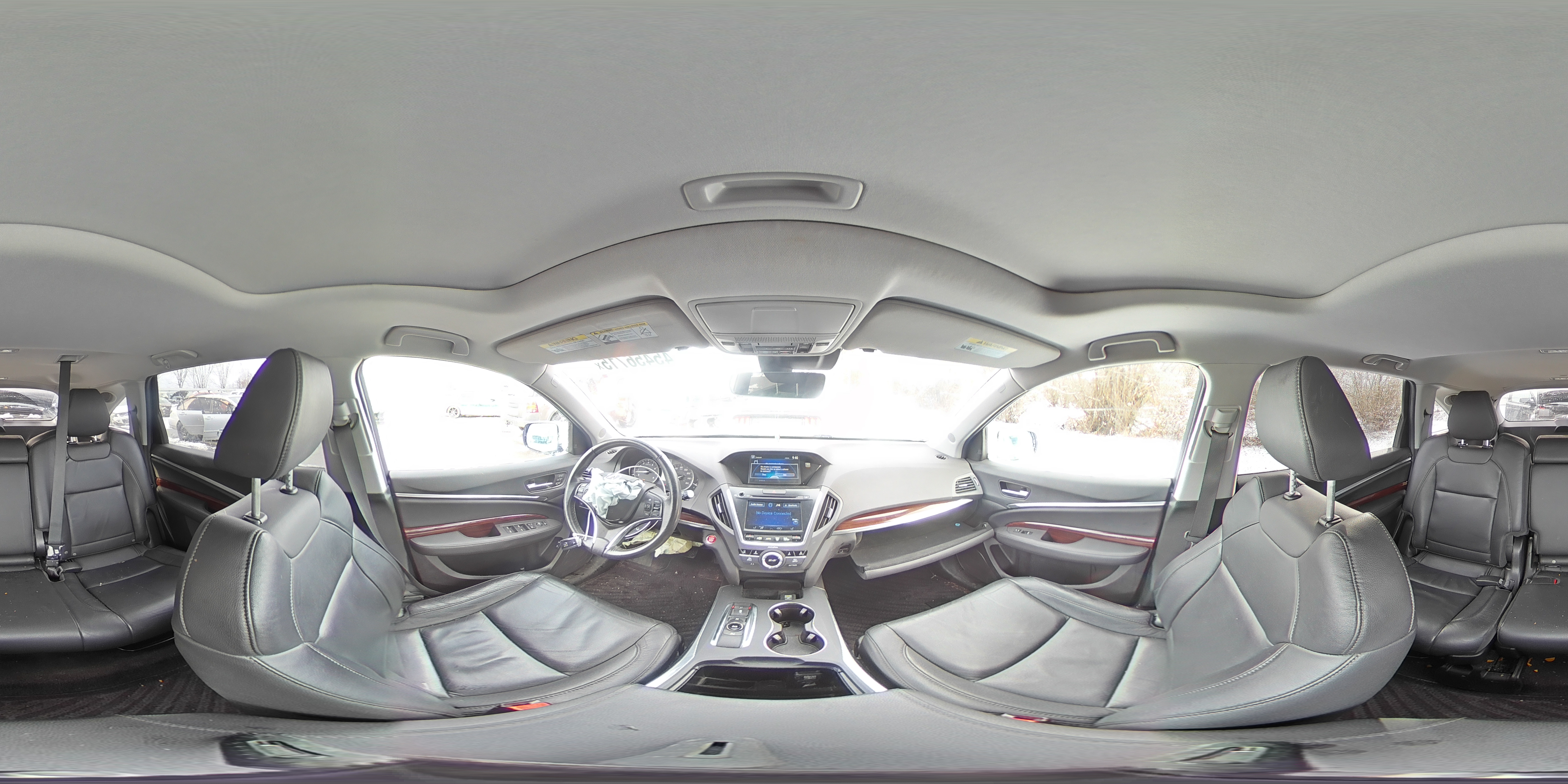 2016 Acura MDX VIN 5FRYD4H44GB052084 Copart auction photo, front end / mechanical damage thumbnail 14