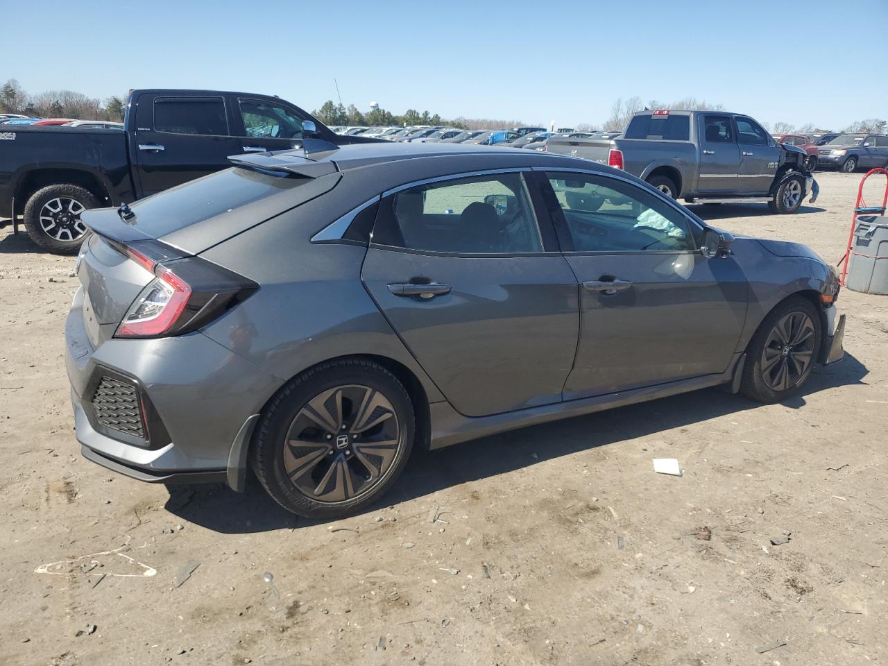 2017 Honda Civic VIN SHHFK7H56HU419446 Copart auction photo, front end / minor dent/scratches damage thumbnail 3