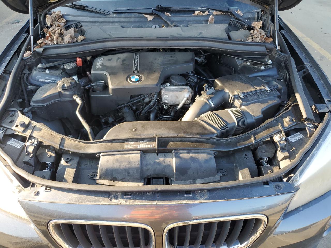 2014 BMW X1 VIN WBAVM1C56EVW49686 Copart auction photo, water/flood damage thumbnail 13