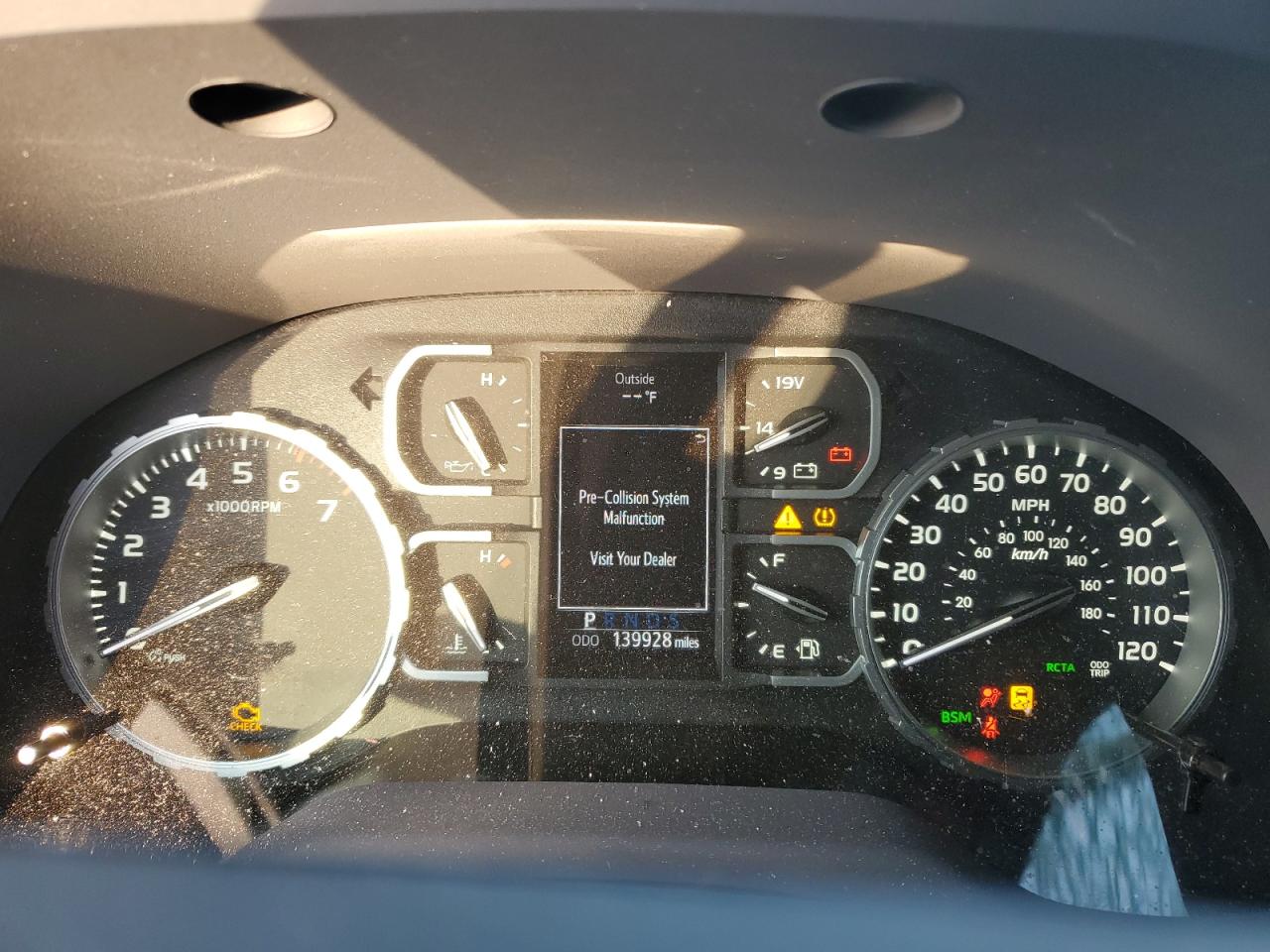 2019 Toyota Tundra VIN 5TFHY5F17KX802595 Copart auction photo, front end / side damage thumbnail 9