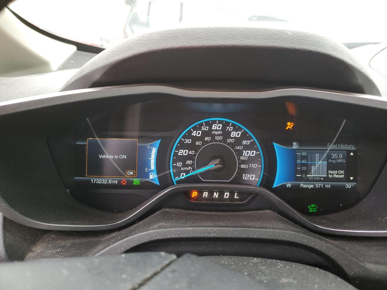 2018 Ford C-MAX VIN 1FADP5AU6JL101402 Copart auction photo, front end damage thumbnail 9