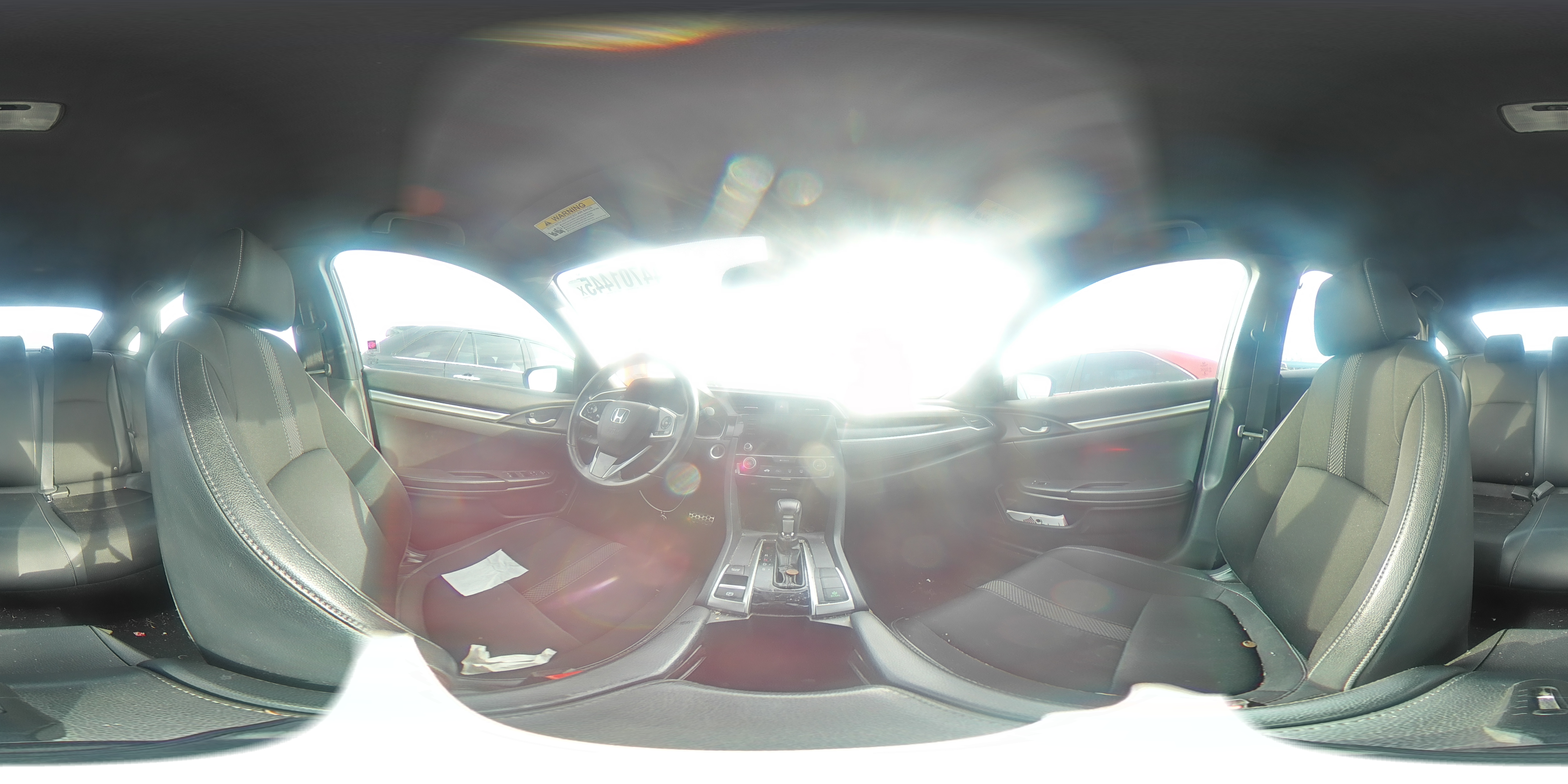 2020 Honda Civic VIN 2HGFC2F82LH524150 Copart auction photo, front end damage thumbnail 13