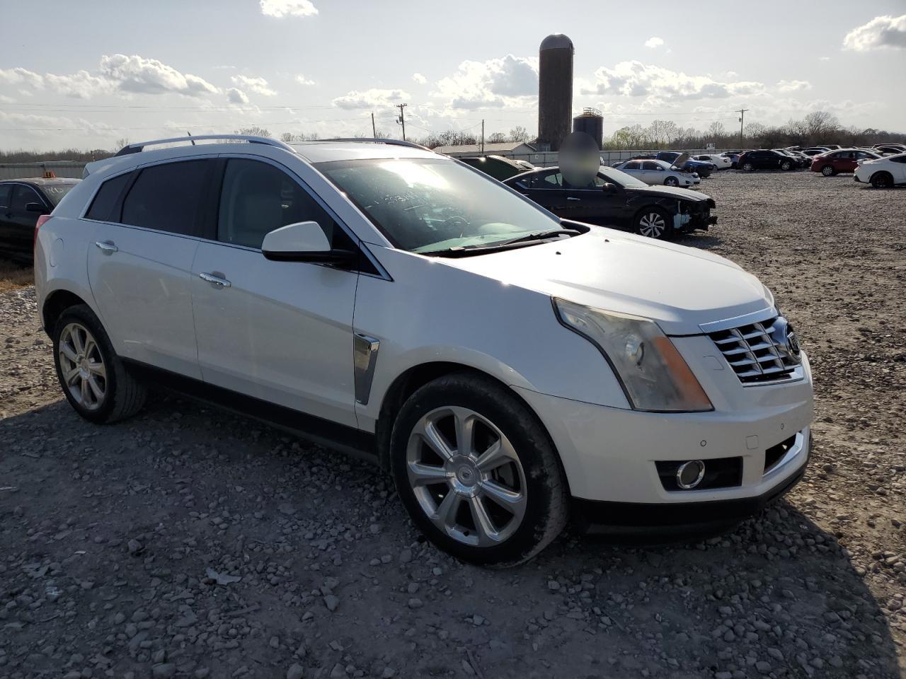 2013 Cadillac SRX VIN 3GYFNEE36DS550744 Copart auction photo, front end damage thumbnail 4