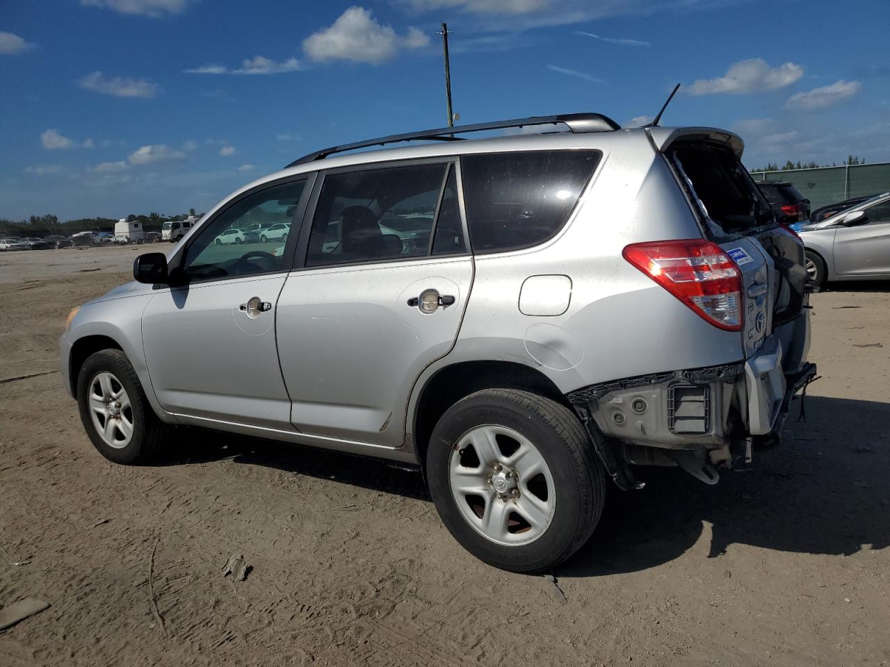 2012 Toyota RAV 4 VIN 2T3KF4DV7CW119684 Copart auction photo, rear end damage thumbnail 2