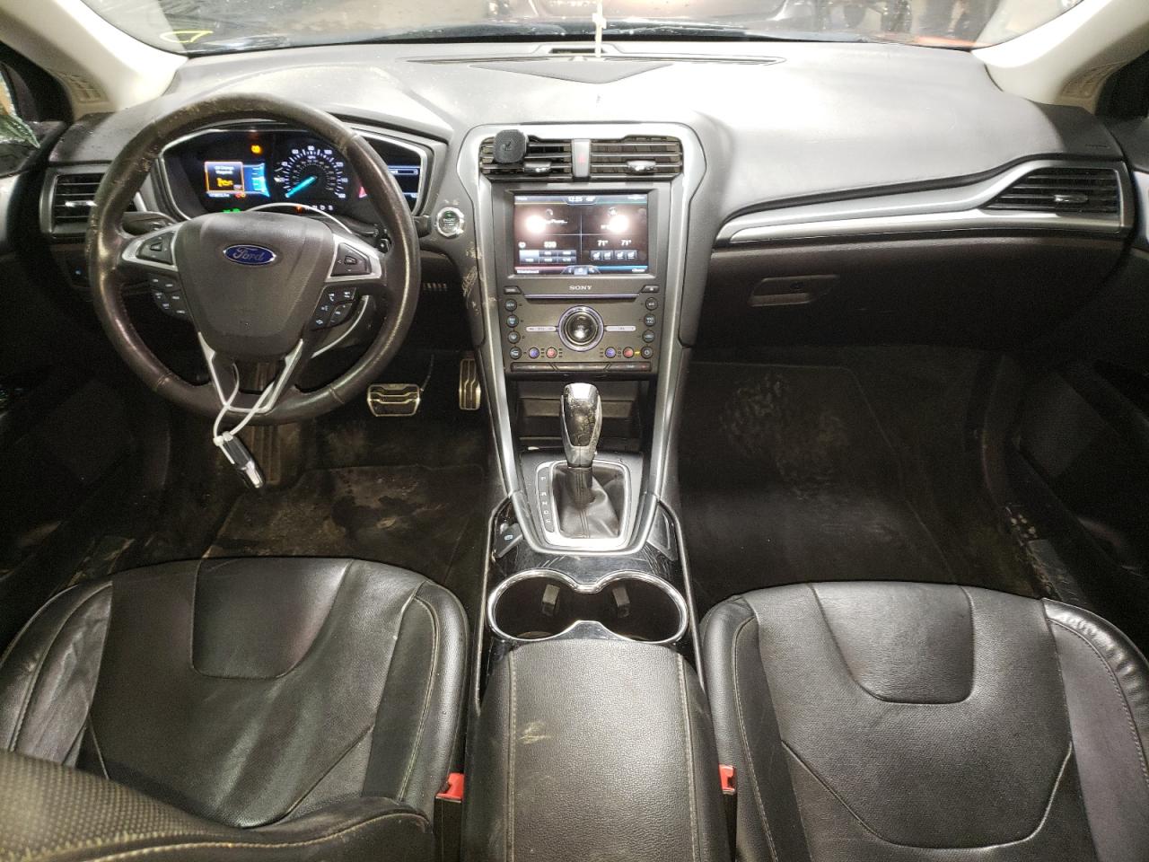 2016 Ford Fusion VIN 3FA6P0K92GR256982 Copart auction photo, side damage thumbnail 8