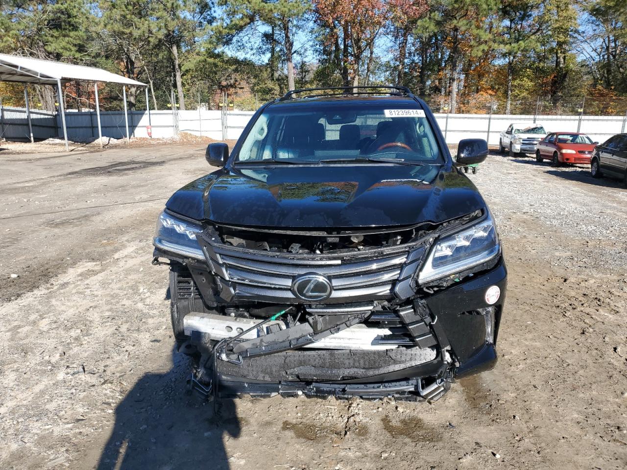2017 Lexus LX VIN JTJHY7AX9H4248149 Copart auction photo, front end / mechanical damage thumbnail 5