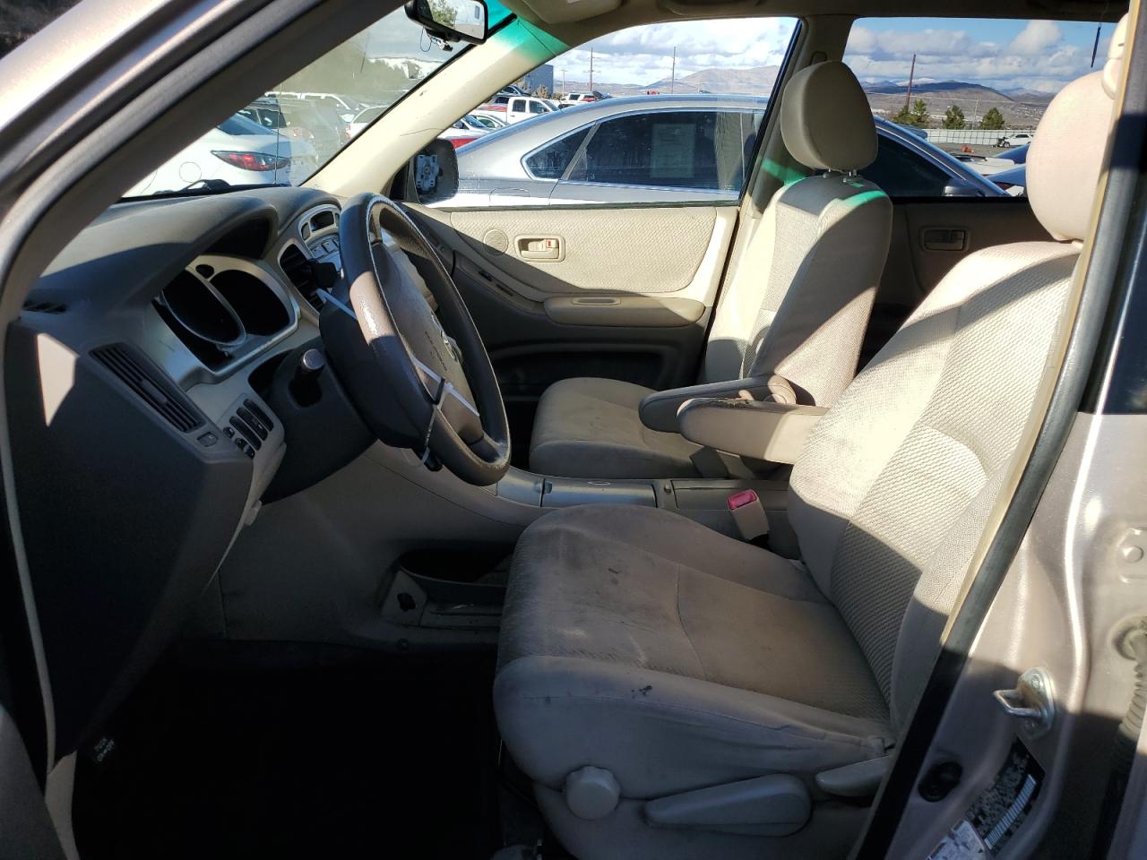 2004 Toyota Highlander VIN JTEEP21A040044652 Copart auction photo, front end / rear end damage thumbnail 7