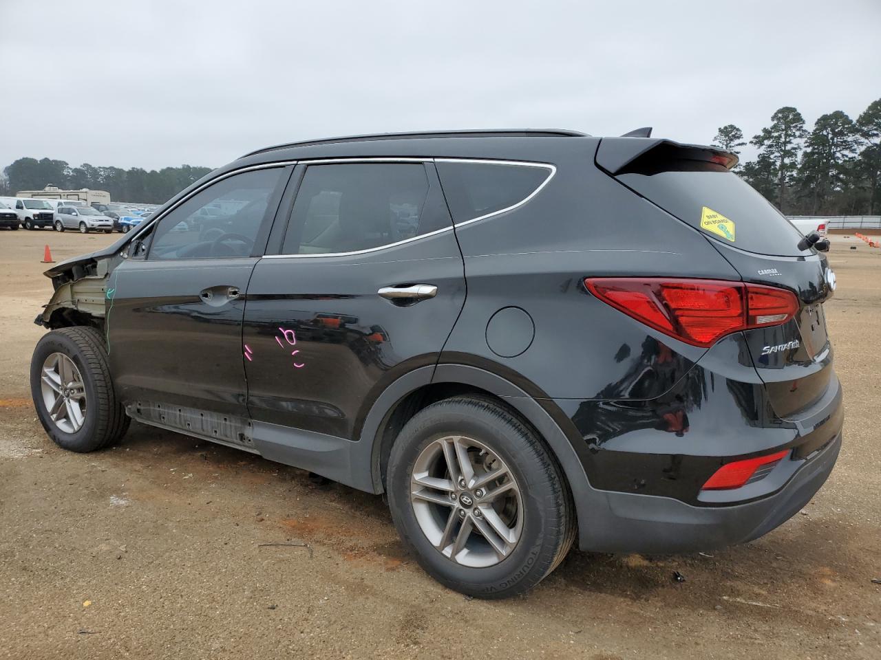 2017 Hyundai Santa Fe VIN 5NMZU3LB8HH016372 Copart auction photo, front end damage thumbnail 2