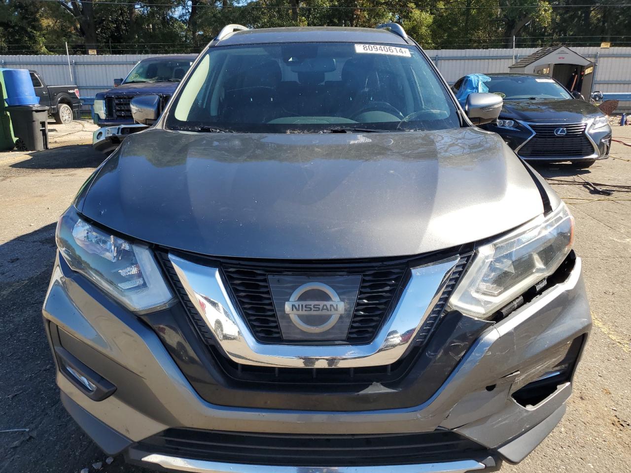 2017 Nissan Rogue VIN JN8AT2MT9HW151413 Copart auction photo, rear end damage thumbnail 5