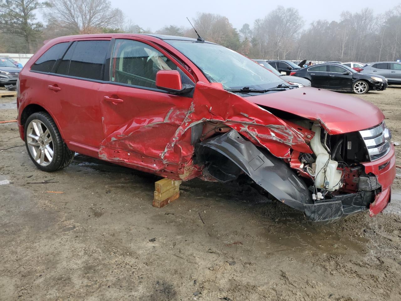 2010 Ford Edge VIN 2FMDK3AC3ABA03881 Copart auction photo, all over / minor dent/scratches damage thumbnail 4