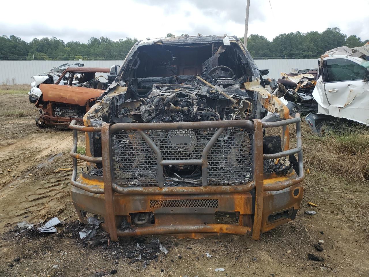 2021 Ford F350 VIN 1FT8W3DT5MED82753 Copart auction photo, burn damage thumbnail 5