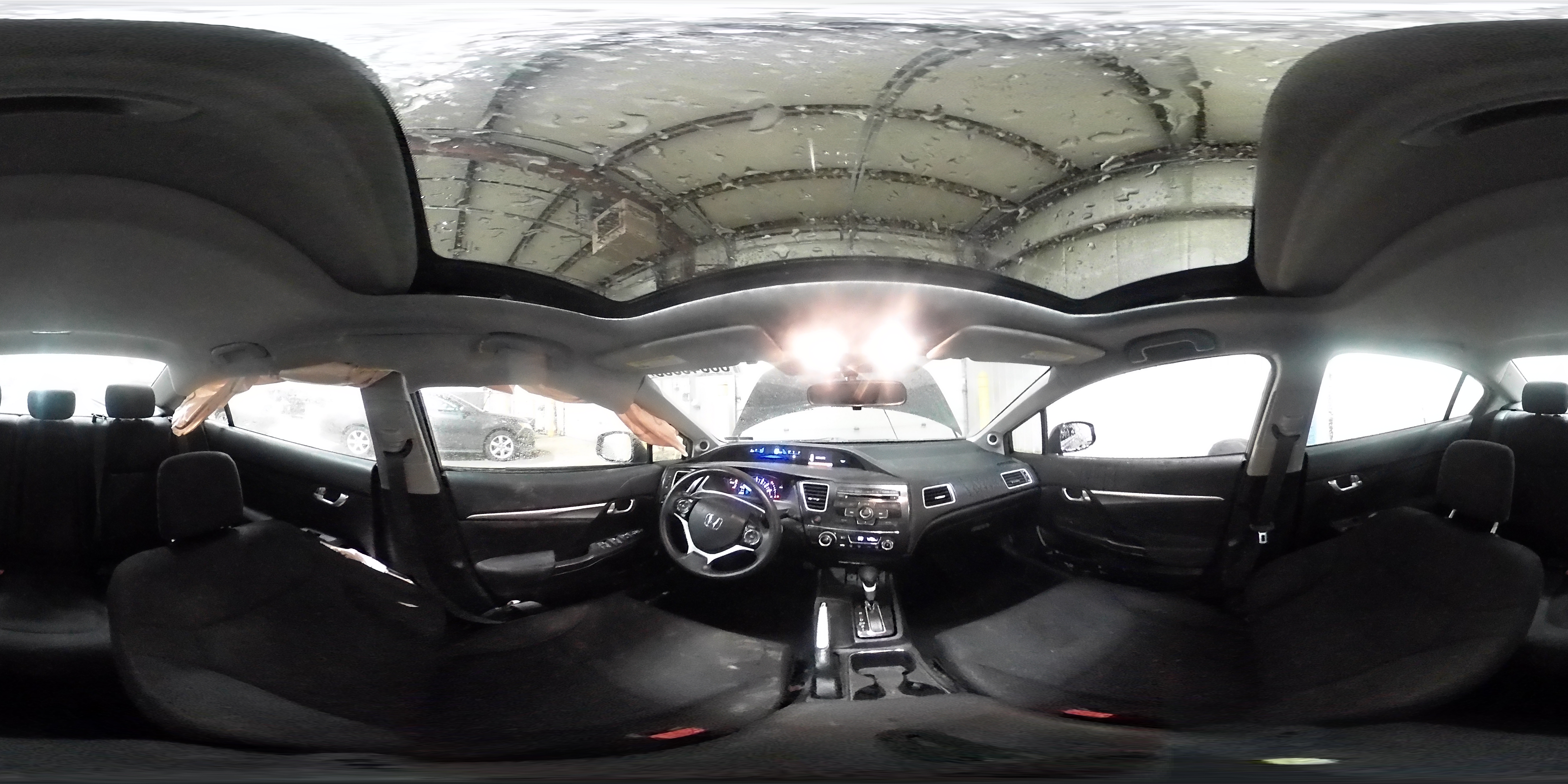 2013 Honda Civic VIN 19XFB2F84DE237312 Copart auction photo, side damage thumbnail 14