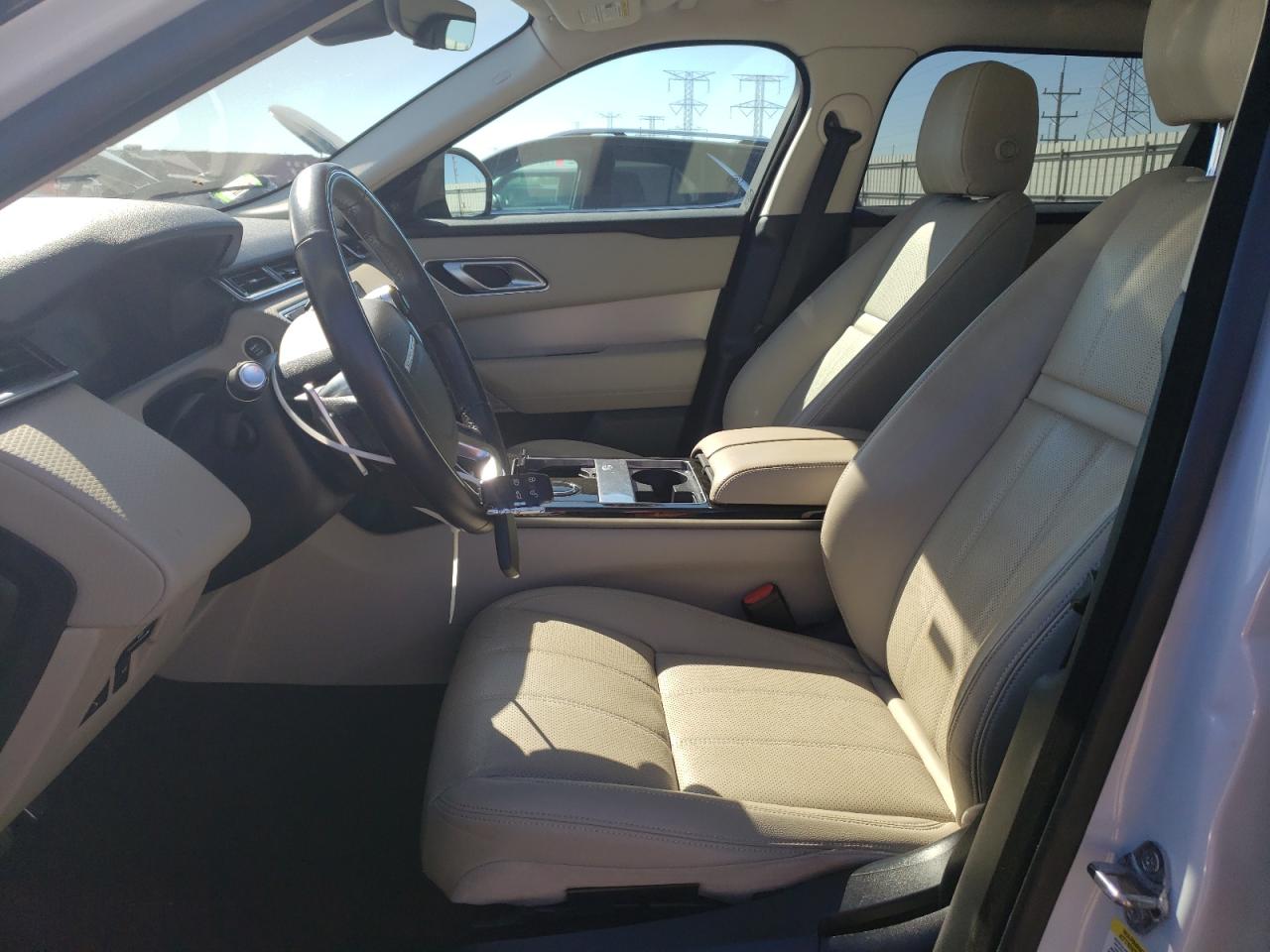 2019 Land Rover Range Rover VIN SALYL2EX5KA216170 Copart auction photo, side / front end damage thumbnail 7