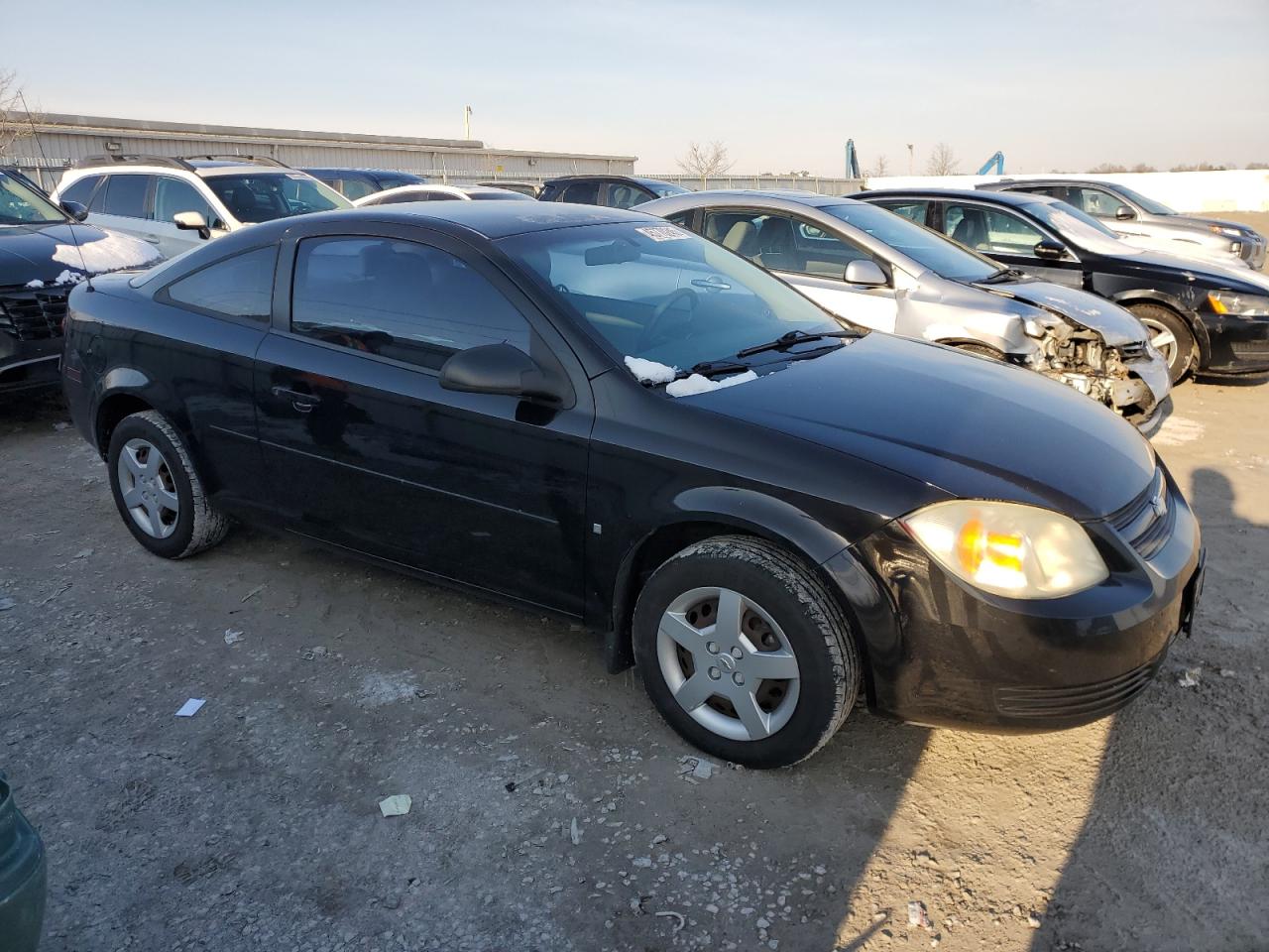 2007 Chevrolet Cobalt VIN 1G1AK15F577322659 Copart auction photo, rear end / side damage thumbnail 4