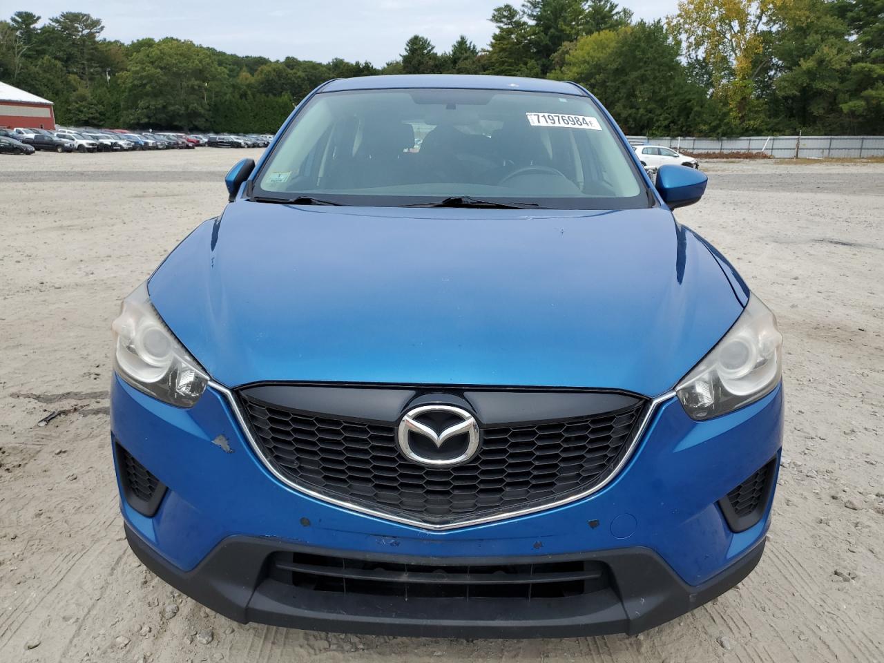 2014 Mazda CX-5 VIN JM3KE2BE8E0378452 Copart auction photo, front end / side damage thumbnail 5
