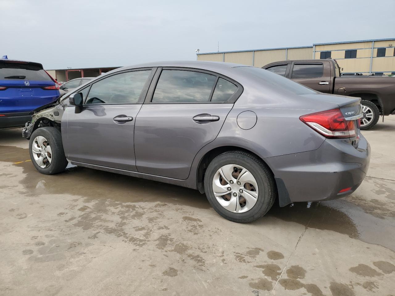 2014 Honda Civic VIN 19XFB2F53EE000964 Copart auction photo, front end / minor dent/scratches damage thumbnail 2