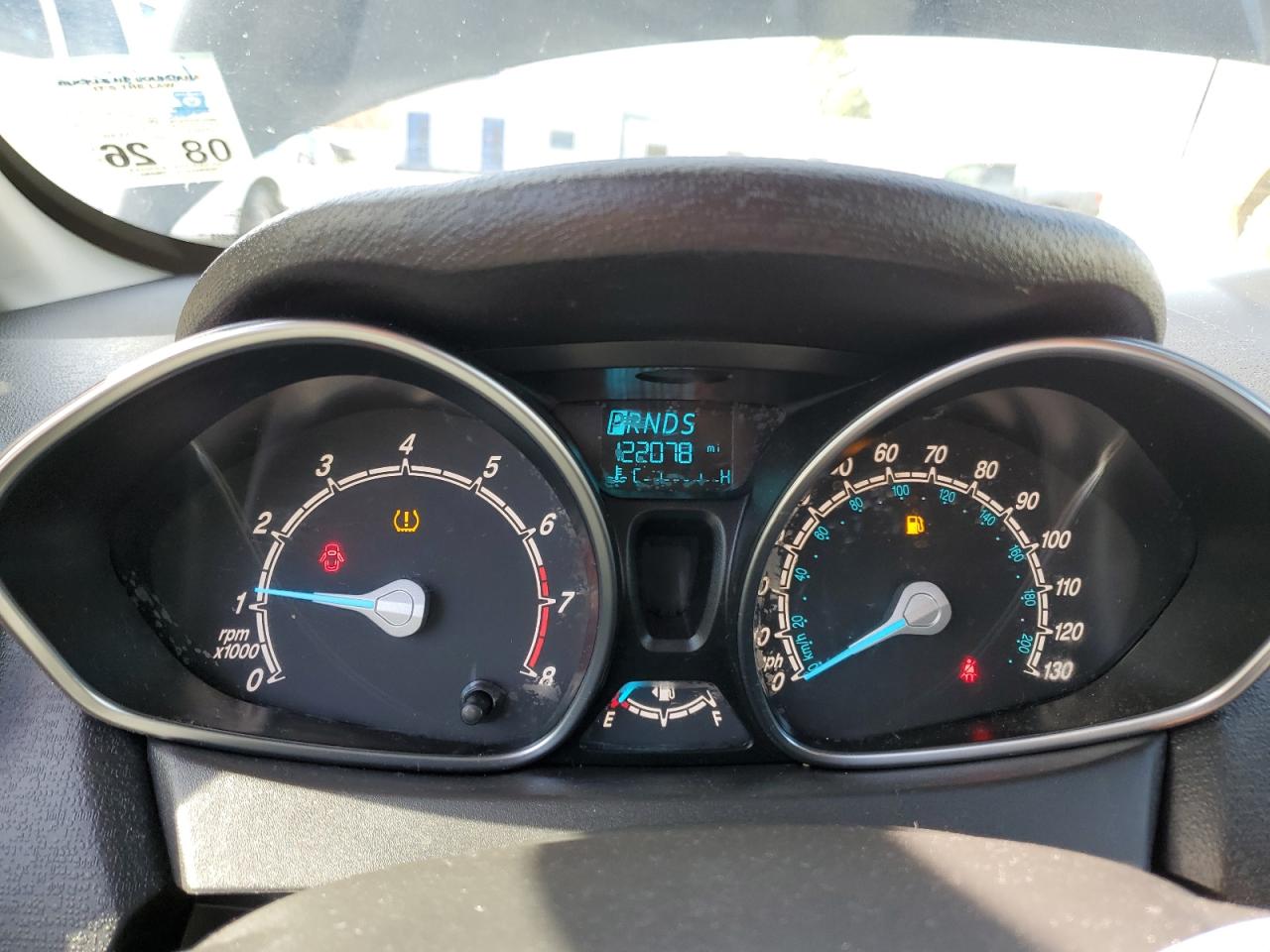 2019 Ford Fiesta VIN 3FADP4BJ7KM103920 Copart auction photo, front end / side damage thumbnail 9