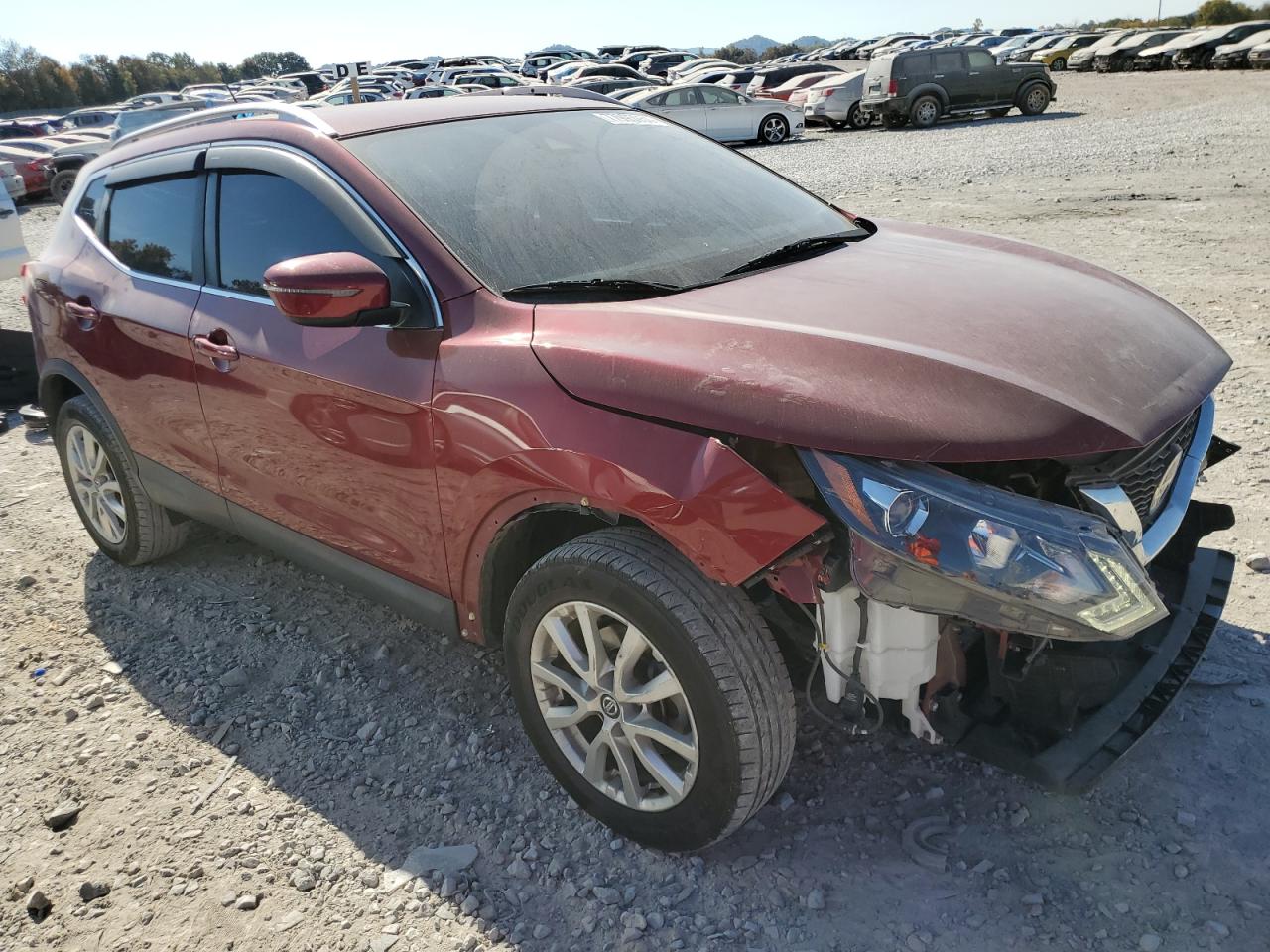 2020 Nissan Rogue VIN JN1BJ1CV7LW266459 Copart auction photo, front end / all over damage thumbnail 4
