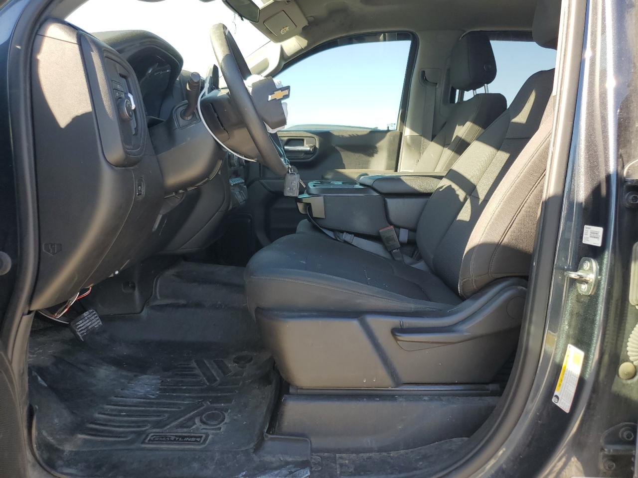2021 Chevrolet Silverado VIN 1GCPWBEKXMZ409417 Copart auction photo, front end damage thumbnail 7