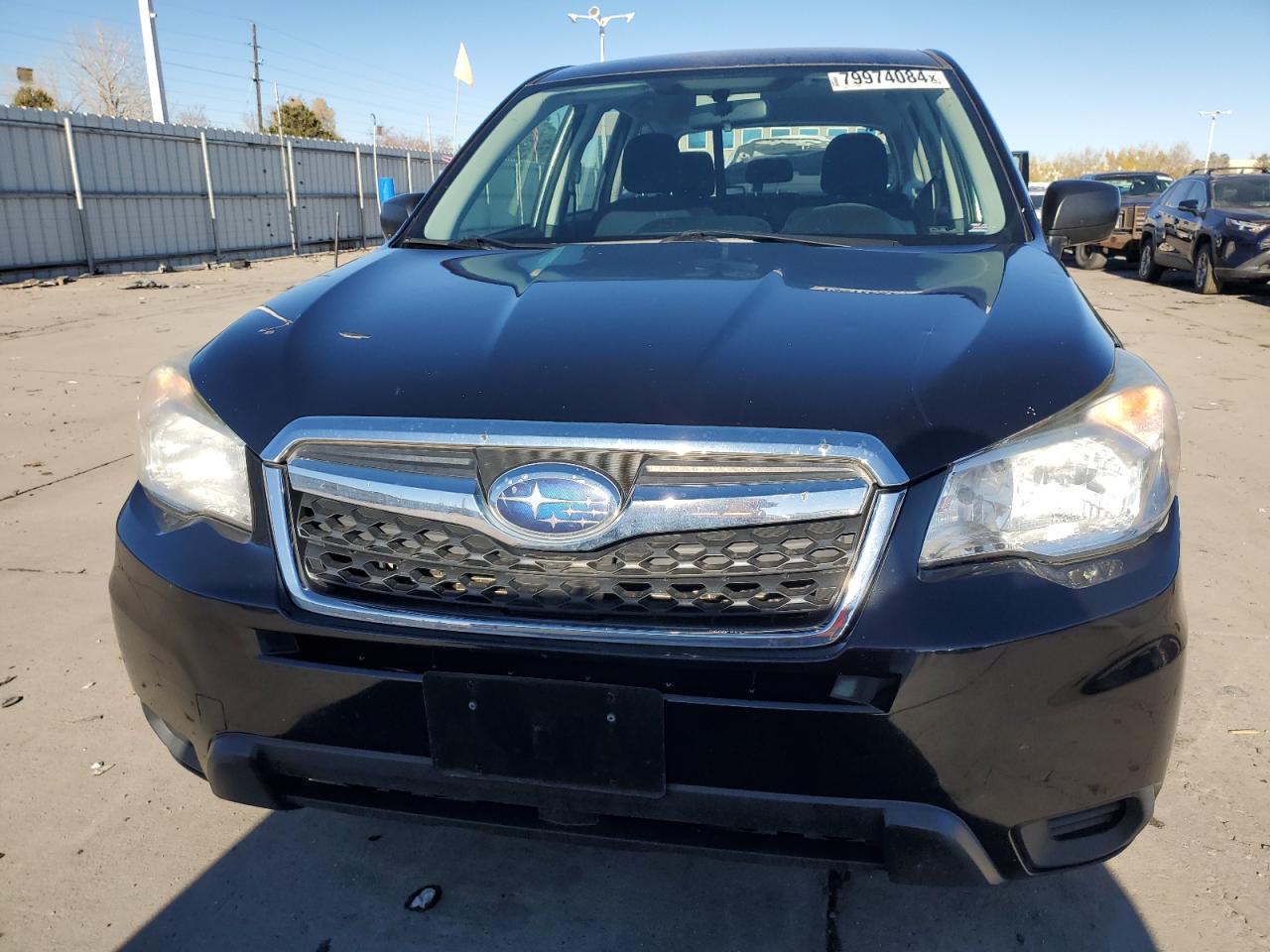 2014 Subaru Forester VIN JF2SJAAC8EH454950 Copart auction photo, rear end / hail damage thumbnail 5