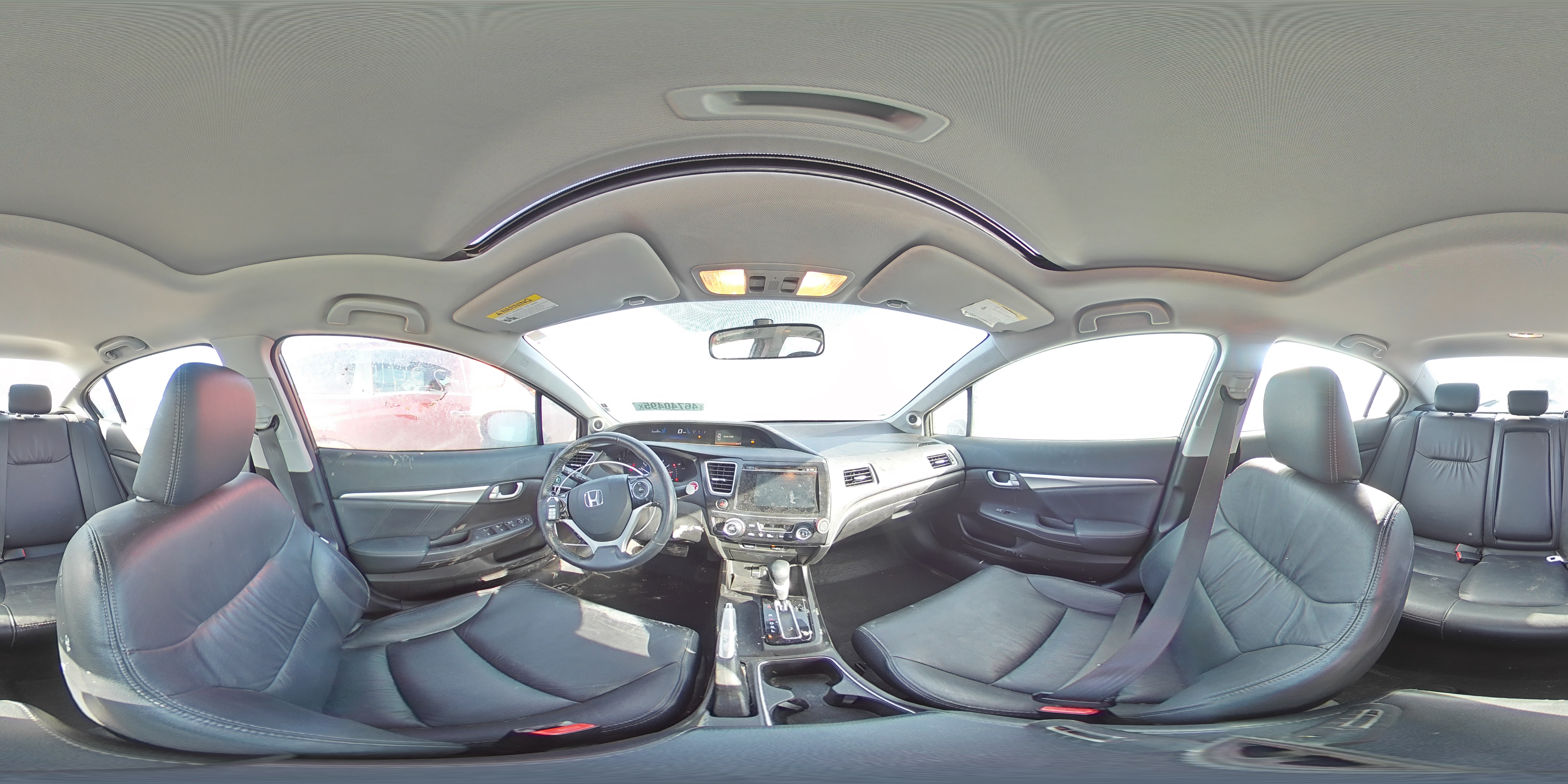 2015 Honda Civic VIN 19XFB2F99FE224146 Copart auction photo, front end / side damage thumbnail 14
