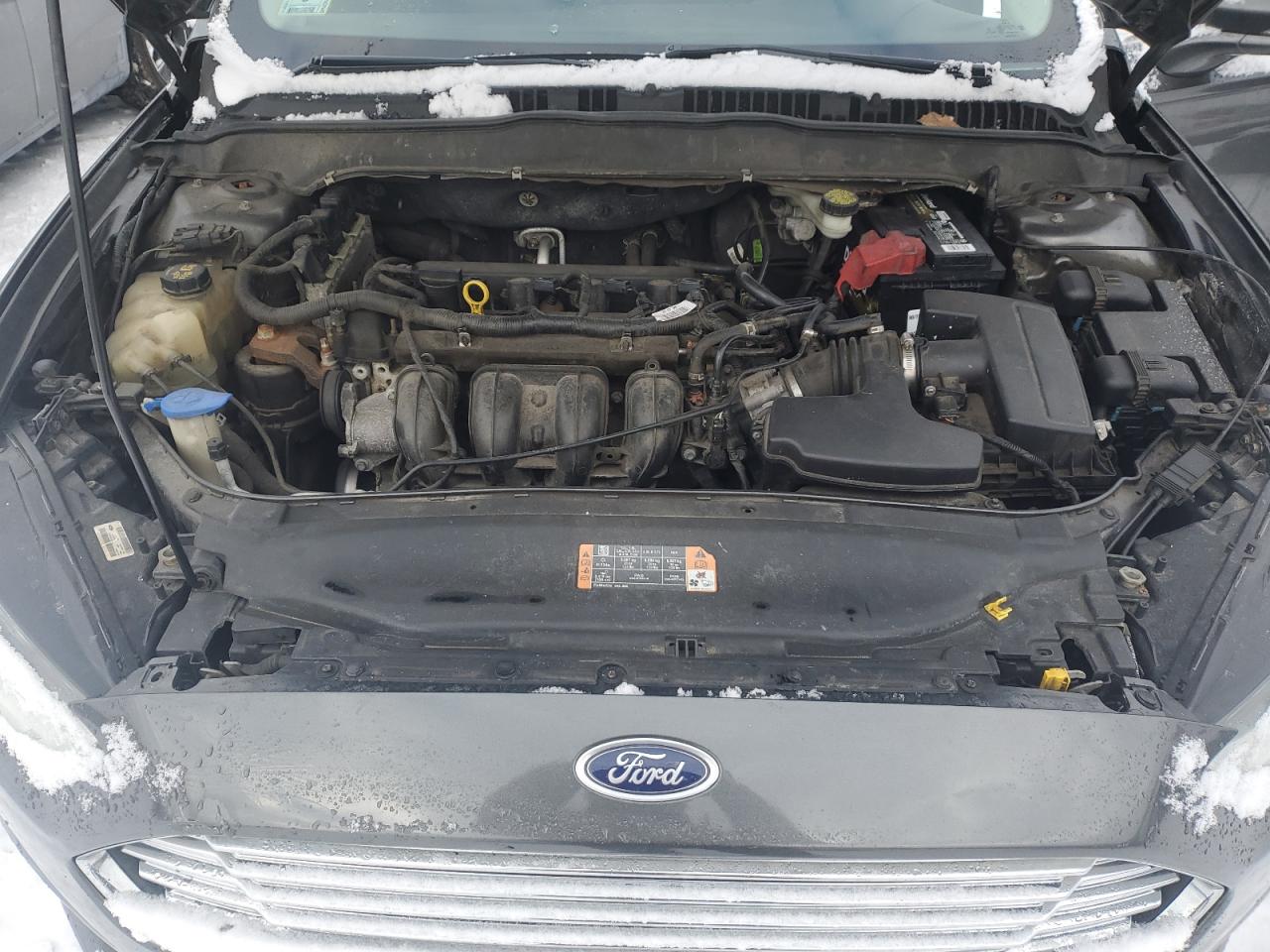 2015 Ford Fusion VIN 3FA6P0H78FR250494 Copart auction photo, rear end damage thumbnail 11