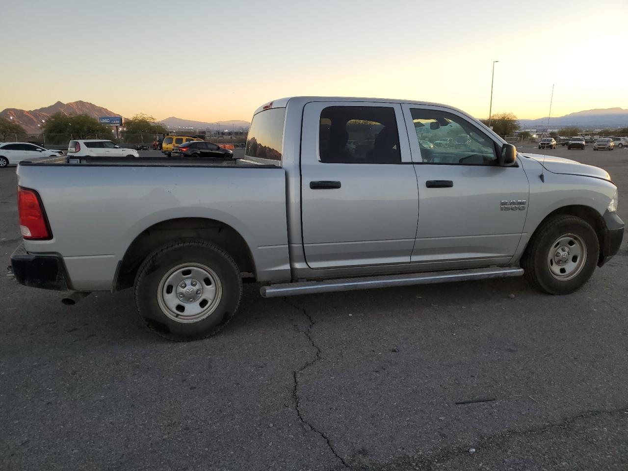 2014 RAM 1500 VIN 1C6RR6KGXES363788 Copart auction photo, mechanical damage thumbnail 3