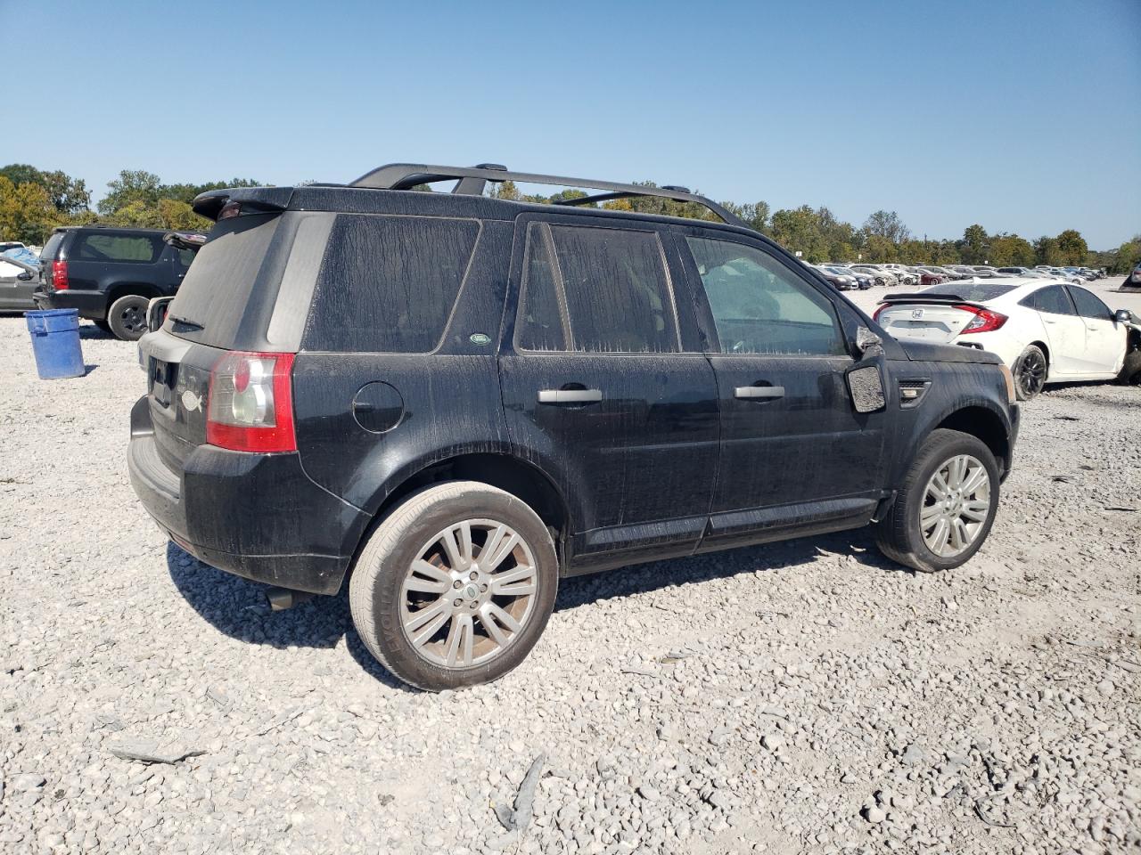 2009 Land Rover LR2 VIN SALFR24N89H140340 Copart auction photo, burn damage thumbnail 3