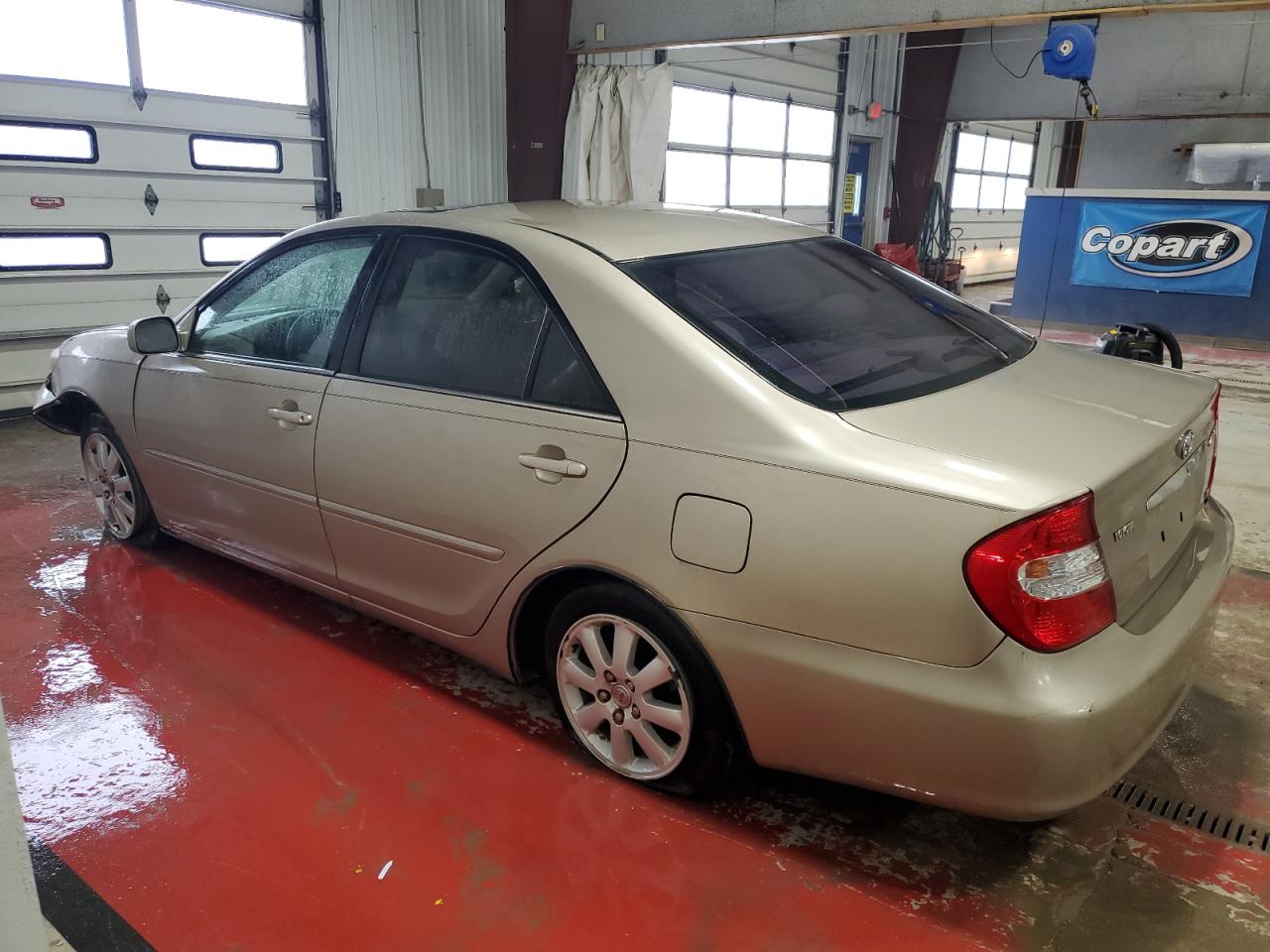 2003 Toyota Camry VIN 4T1BF32K63U554109 Copart auction photo, side / front end damage thumbnail 2