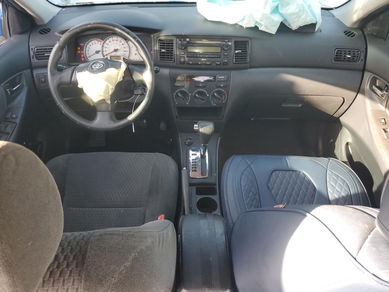 2008 Toyota Corolla VIN 2T1BR32E08C883284 Copart auction photo, side / rear end damage thumbnail 8
