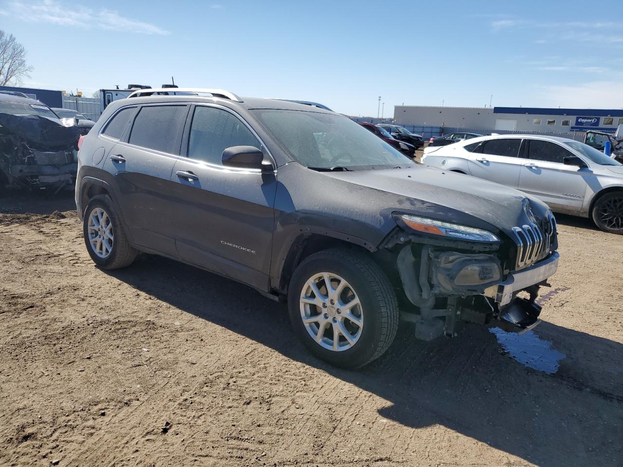 2016 Jeep Grand Cherokee VIN 1C4PJMCS1GW241962 Copart auction photo, front end / mechanical damage thumbnail 4