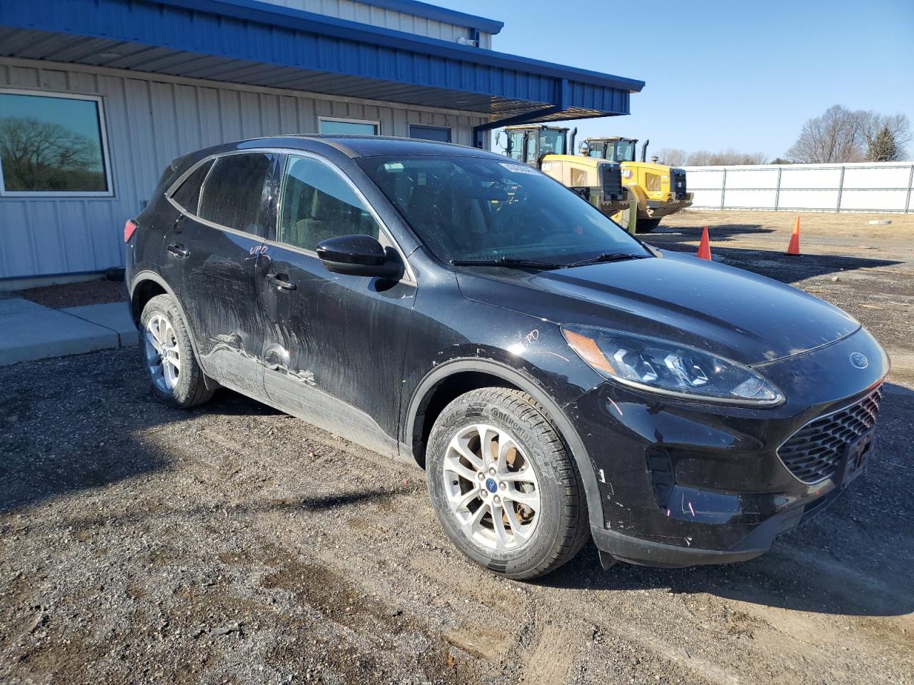 2020 Ford Escape VIN 1FMCU9G62LUA96142 Copart auction photo, rear end / side damage thumbnail 4