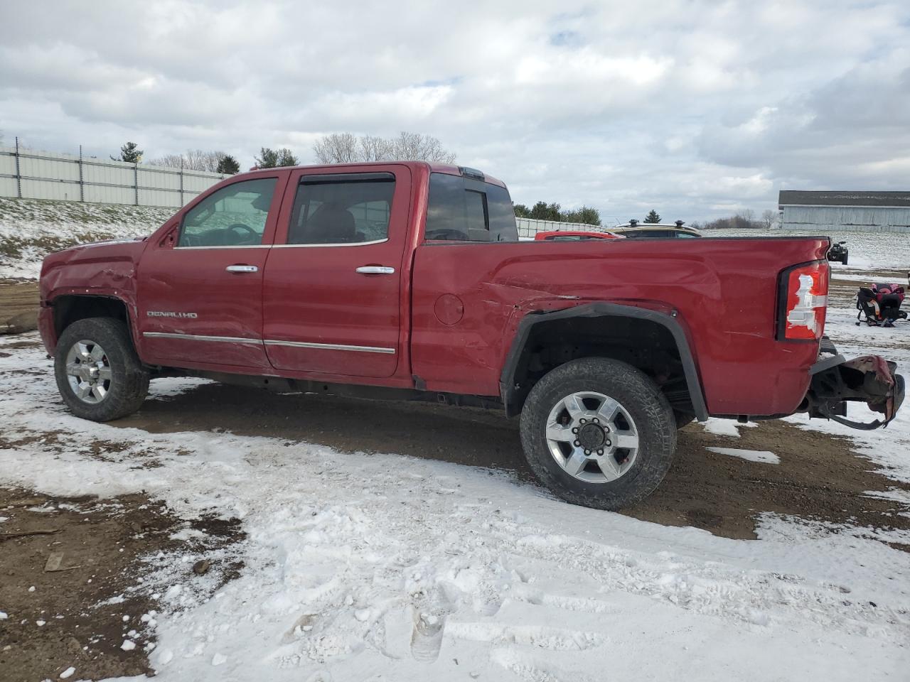 2018 GMC Sierra VIN 1GT42YEY0JF189899 Copart auction photo, all over damage thumbnail 2