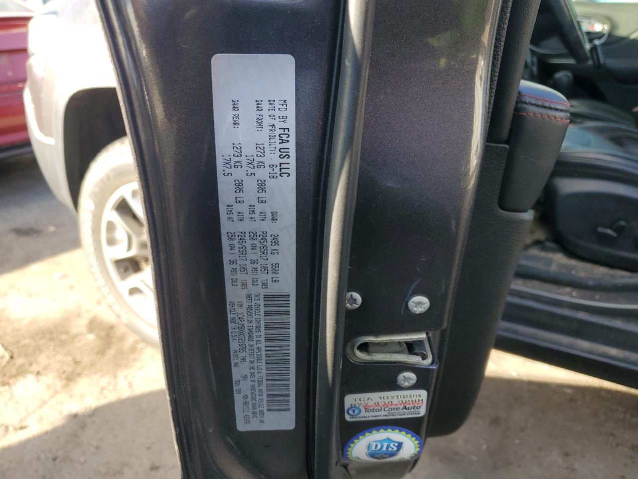 2019 Jeep Cherokee VIN 1C4PJMBXXKD216785 Copart auction photo, rear end / undercarriage damage thumbnail 12