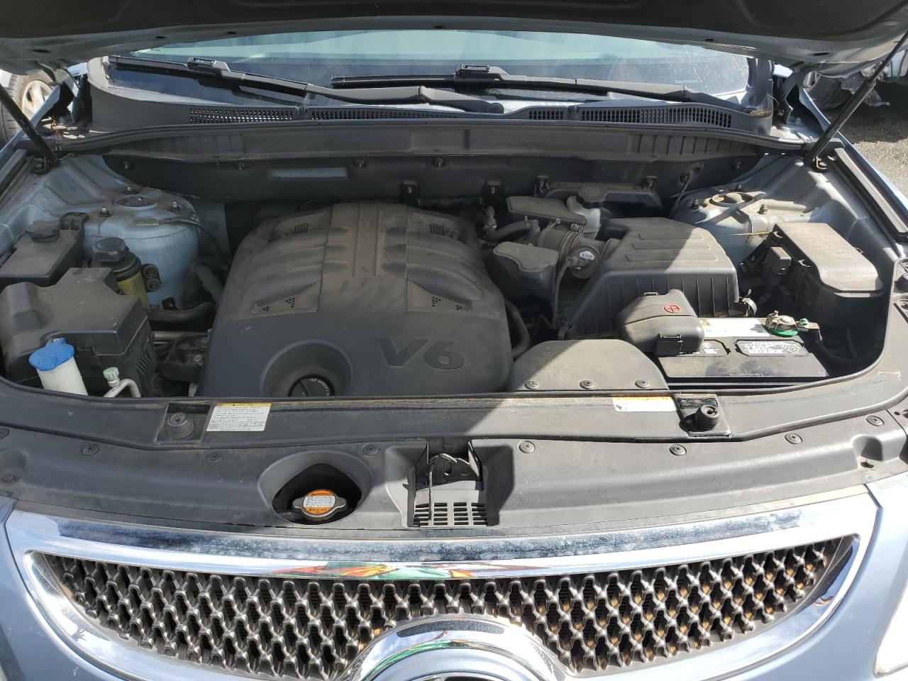 2010 Hyundai Veracruz VIN KM8NU4CC6AU118955 Copart auction photo, rear end damage thumbnail 12