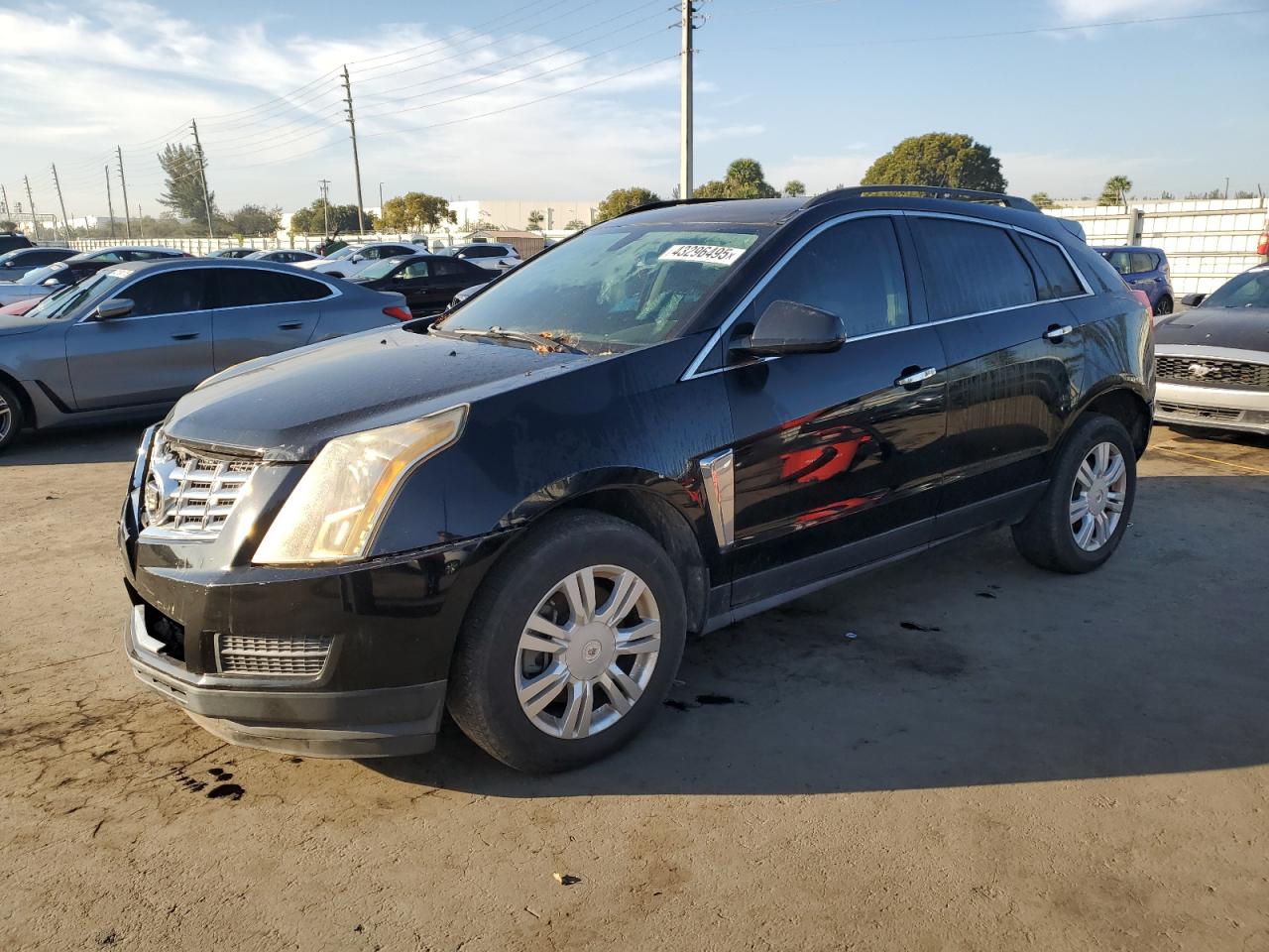 2014 Cadillac SRX VIN 3GYFNAE32ES566868 - Copart auction photo
