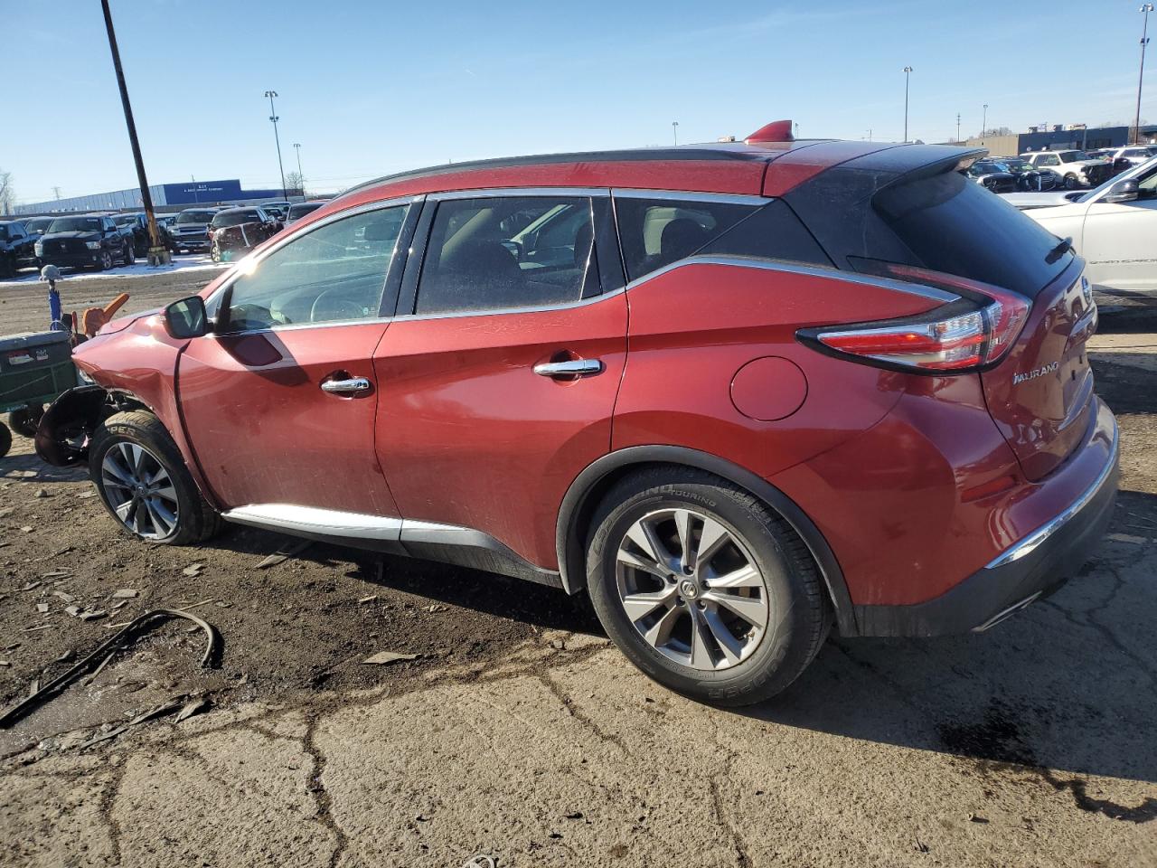 2018 Nissan Murano VIN 5N1AZ2MH8JN133028 Copart auction photo, front end damage thumbnail 2