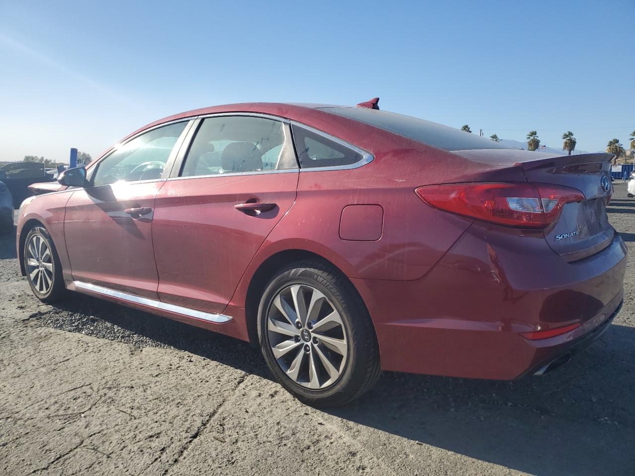 2015 Hyundai Sonata VIN 5NPE34AFXFH256357 Copart auction photo, front end damage thumbnail 2