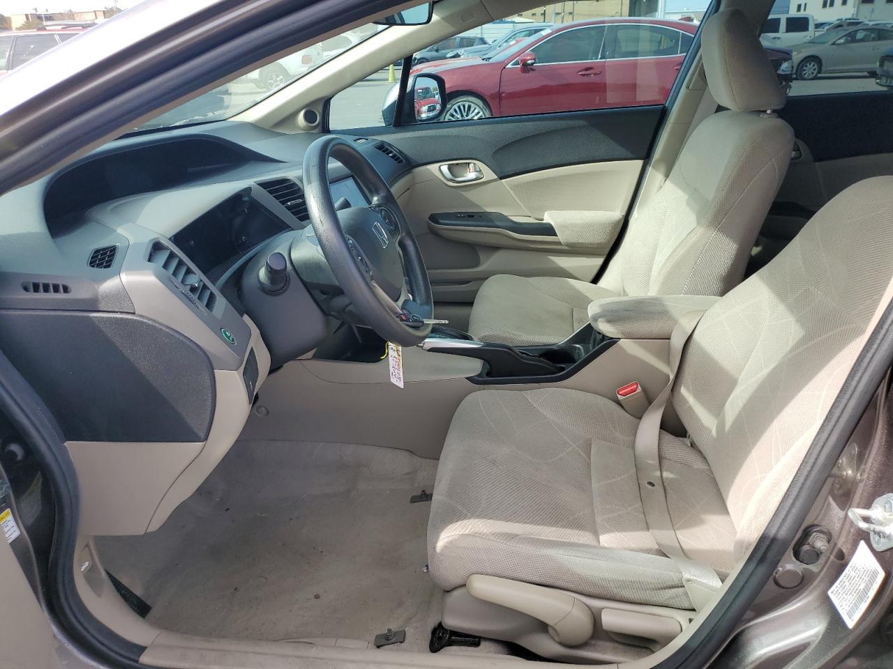 2012 Honda Civic VIN 19XFB2F82CE308988 Copart auction photo, front end damage thumbnail 7